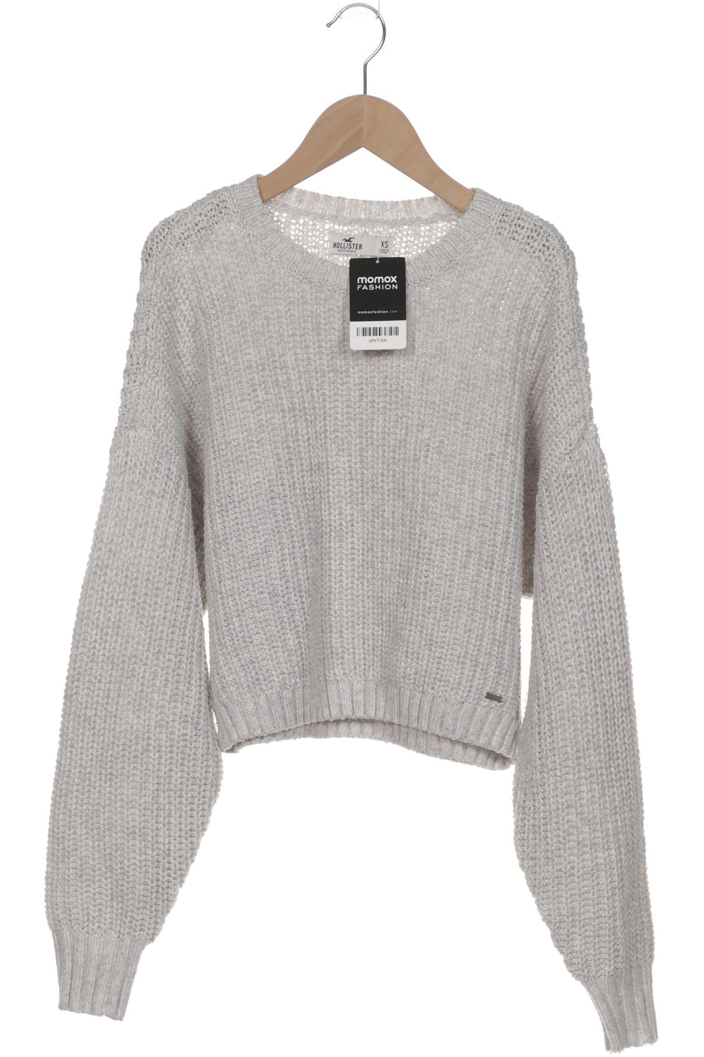 

Hollister Damen Pullover, grau, Gr. 34
