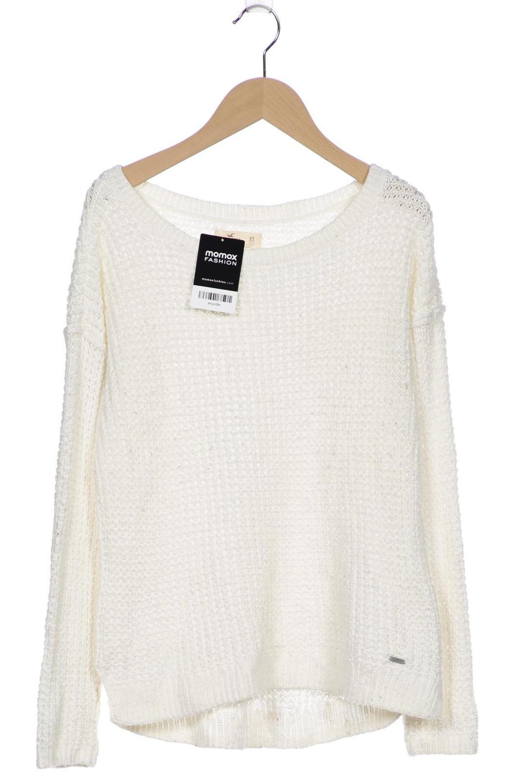 

Hollister Damen Pullover, cremeweiß, Gr. 34