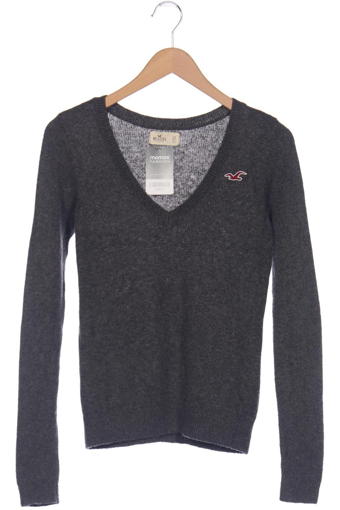 

Hollister Damen Pullover, grau