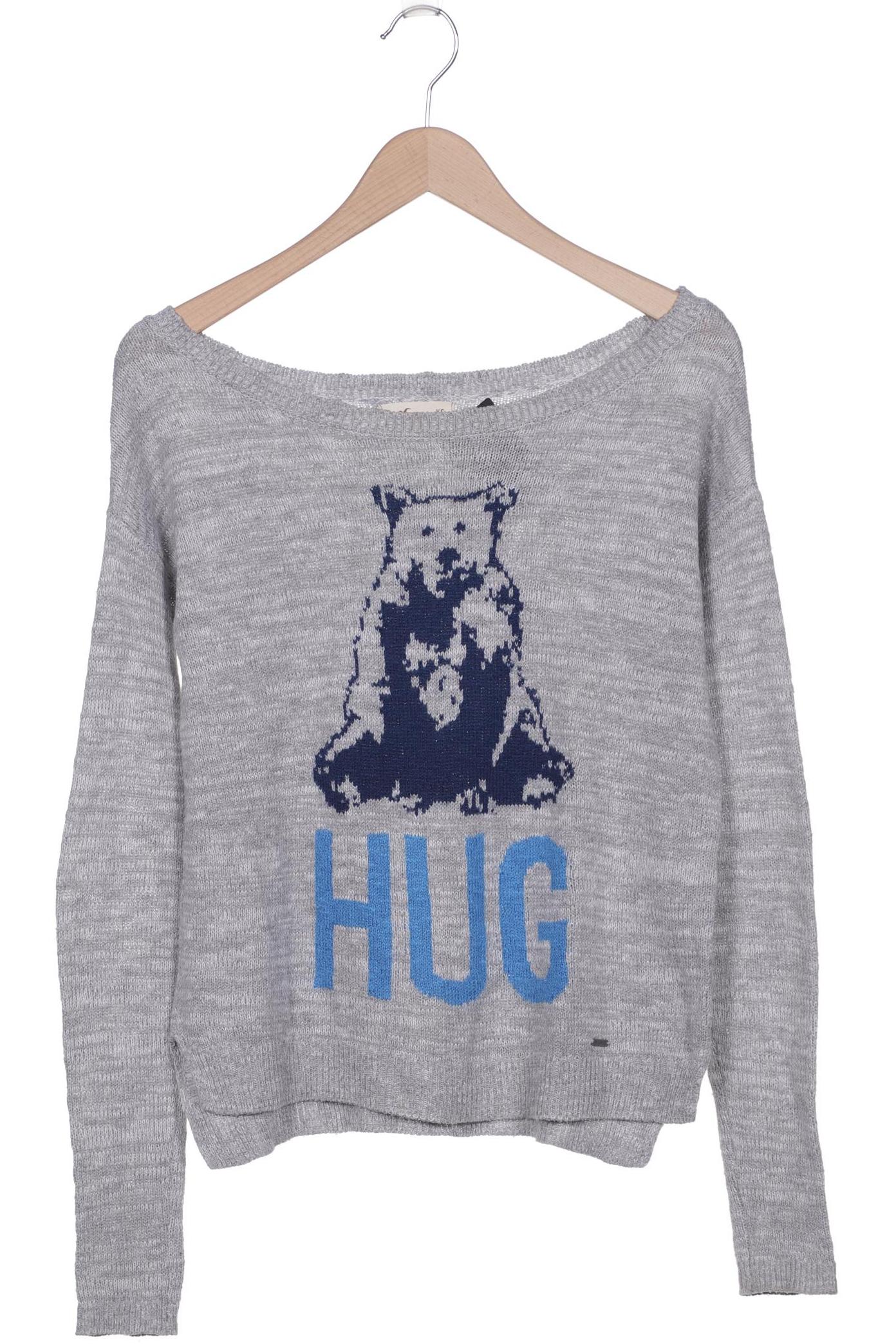 

Hollister Damen Pullover, grau