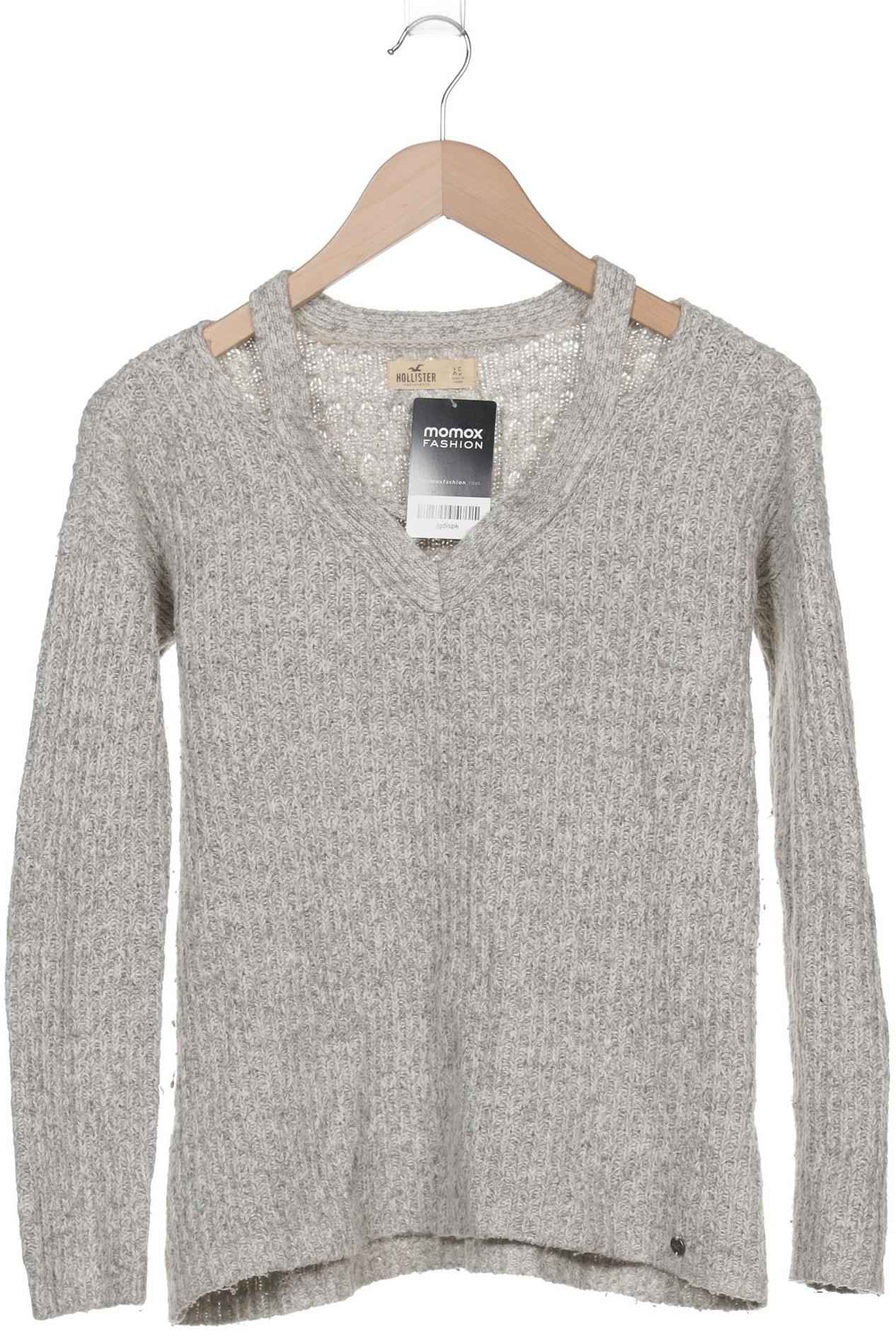 

Hollister Damen Pullover, grau, Gr. 32