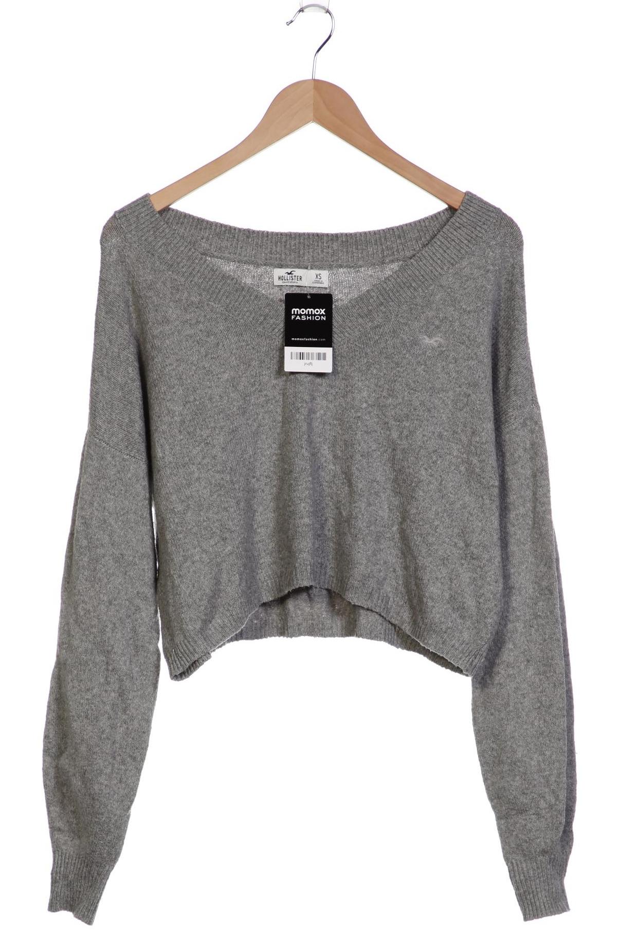 

Hollister Damen Pullover, grau, Gr. 34
