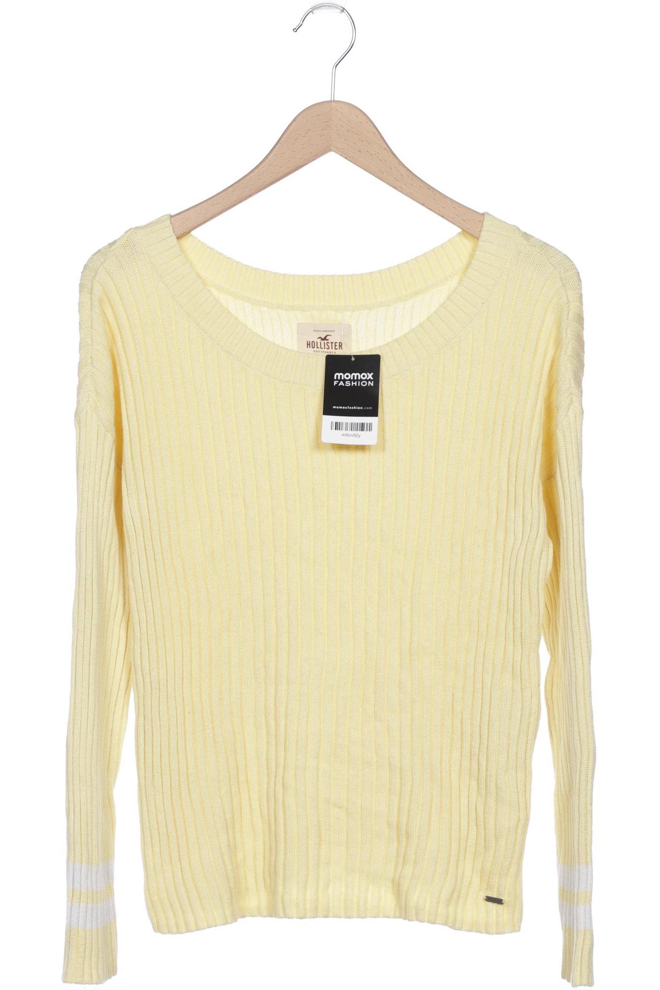 

Hollister Damen Pullover, gelb