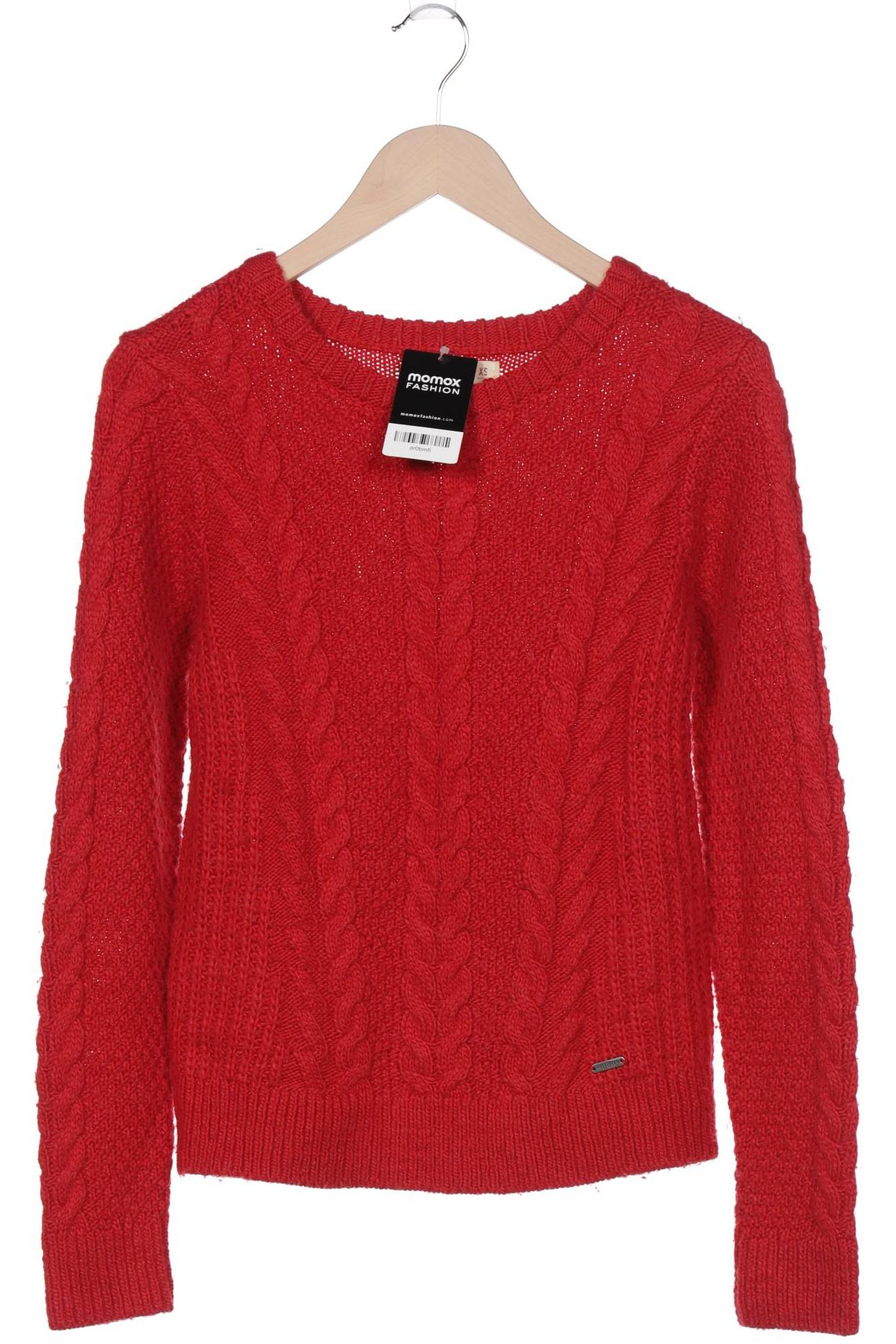 

Hollister Damen Pullover, rot