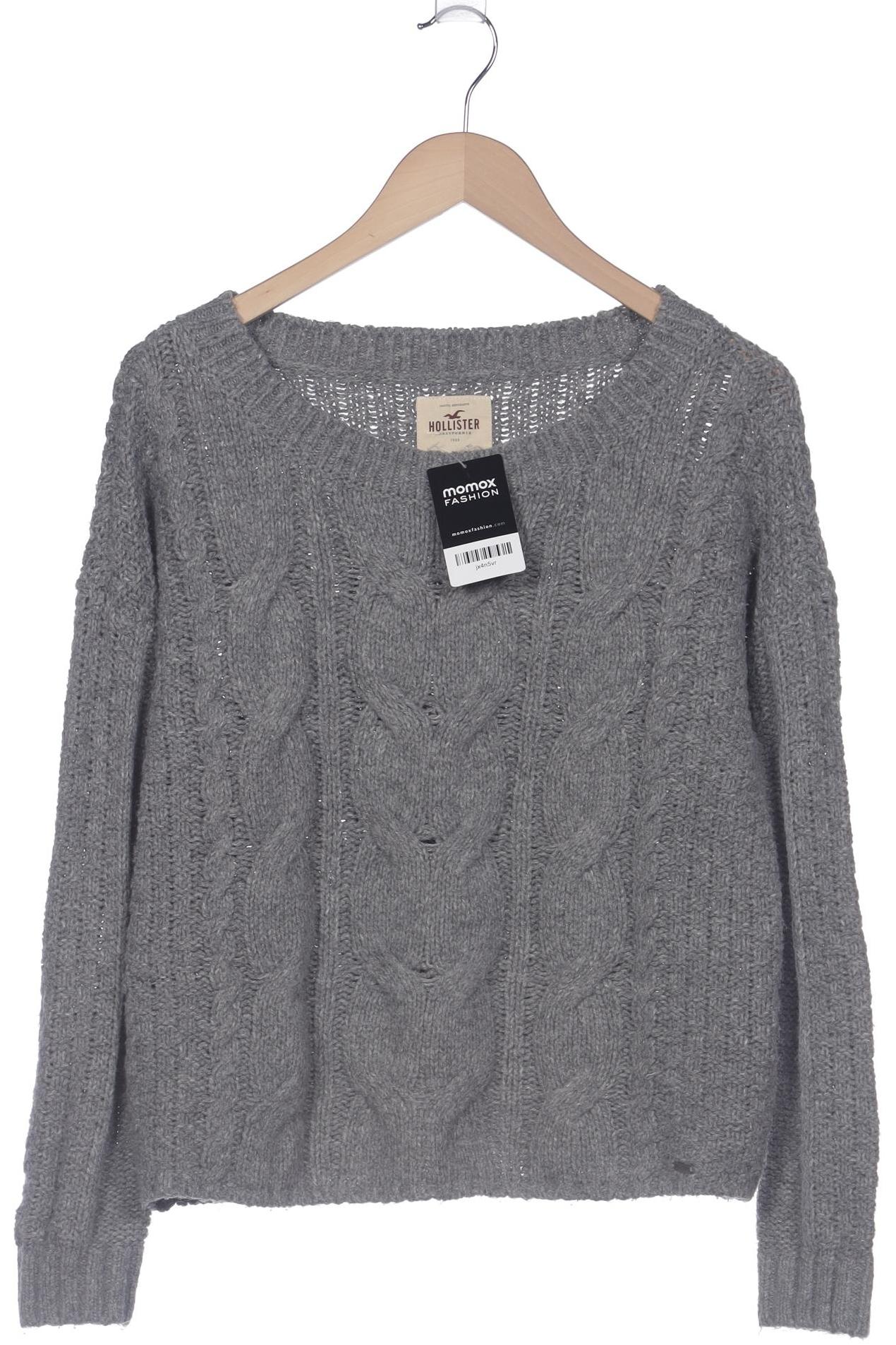 

Hollister Damen Pullover, grau, Gr. 38