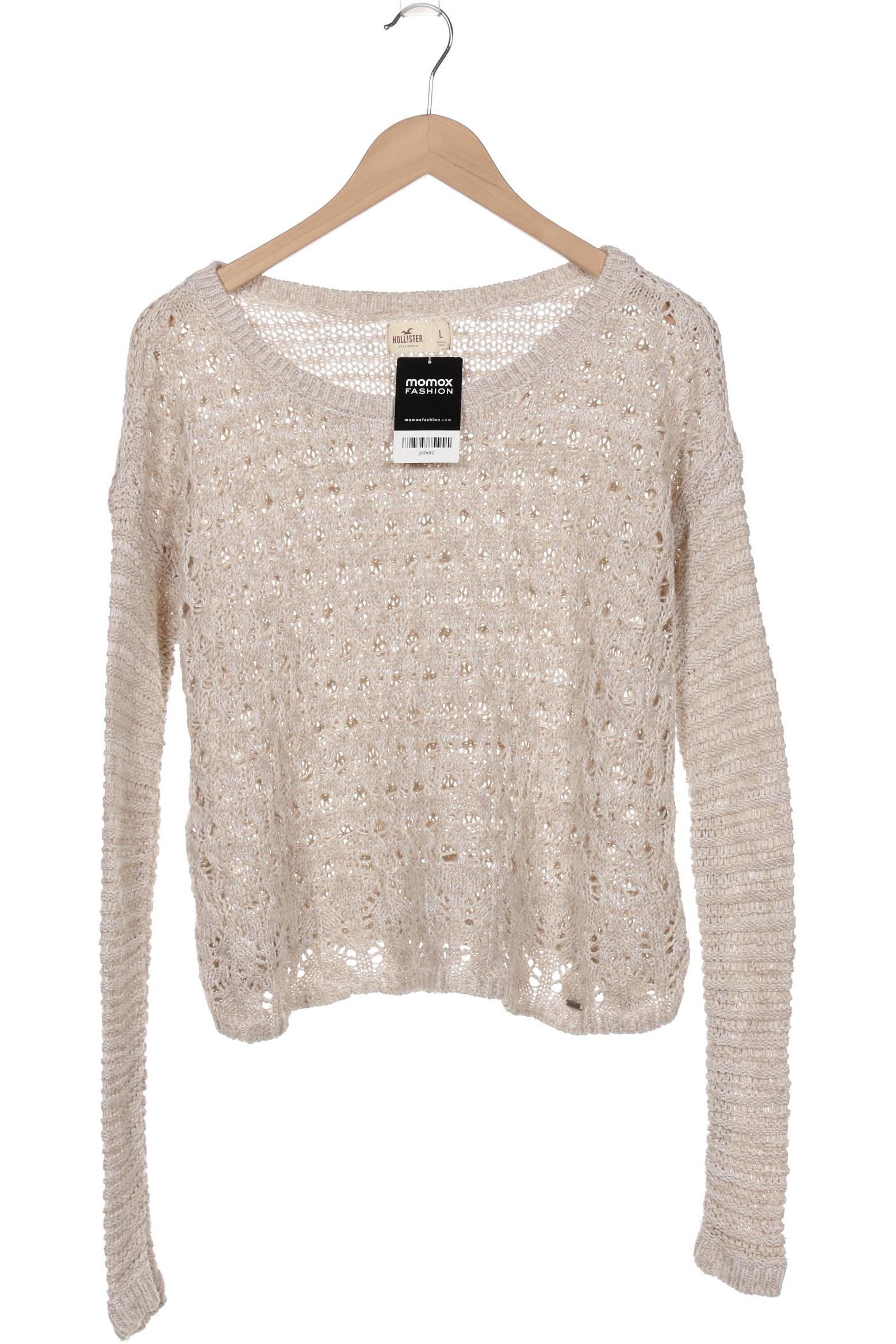 

Hollister Damen Pullover, beige, Gr. 42