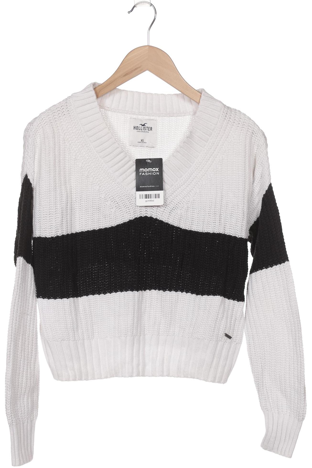 

Hollister Damen Pullover, weiß, Gr. 34