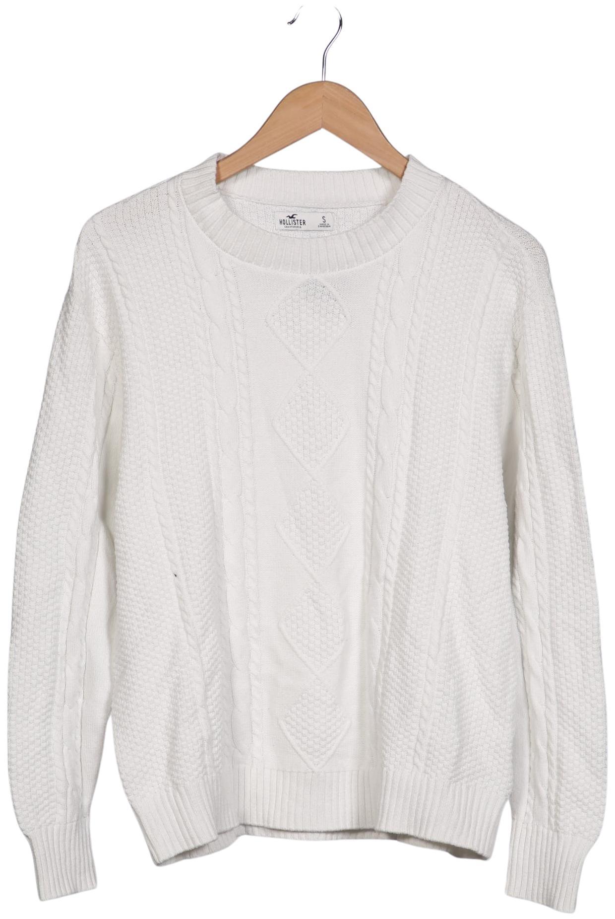 

Hollister Damen Pullover, weiß, Gr. 36