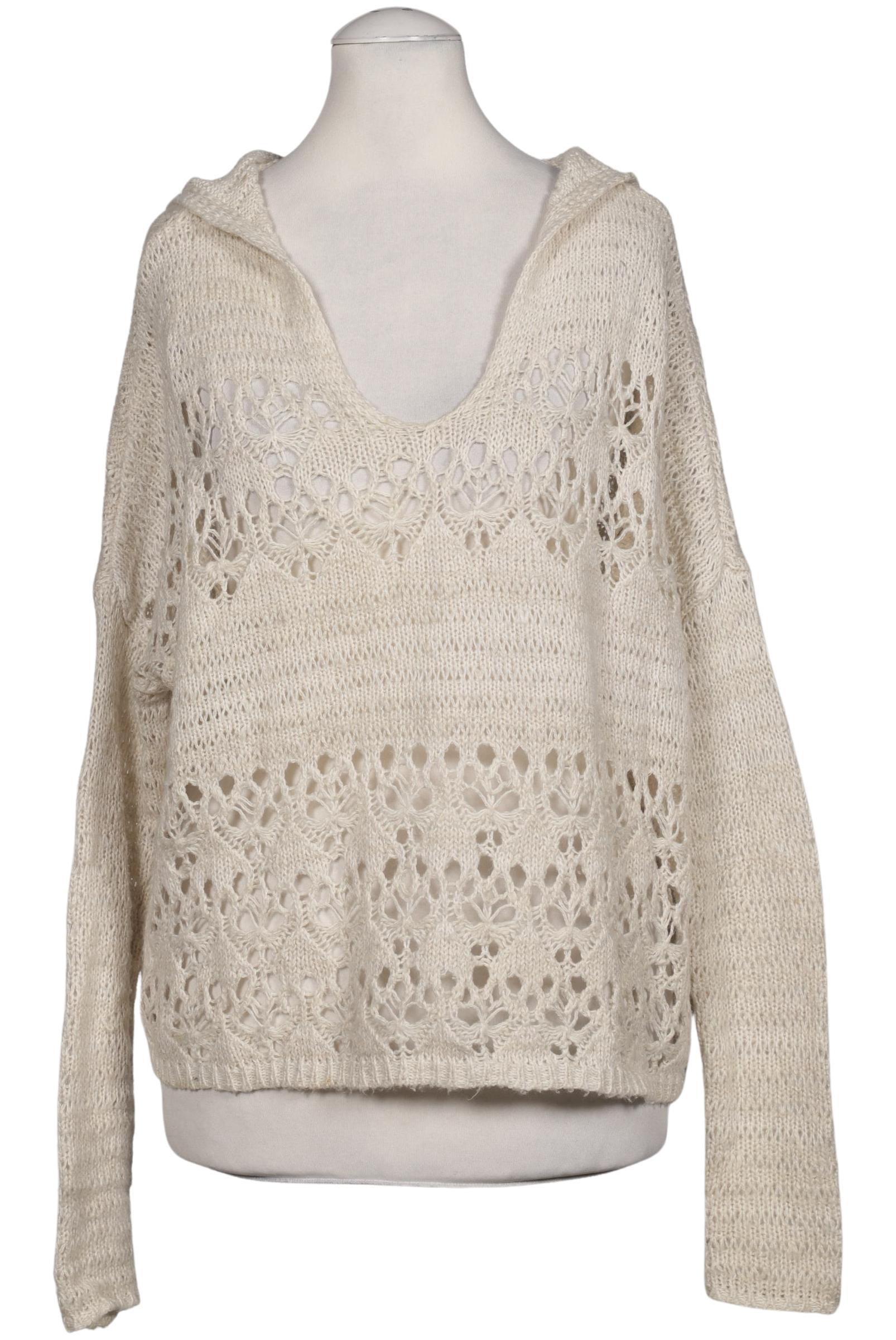 

Hollister Damen Pullover, cremeweiß, Gr. 34