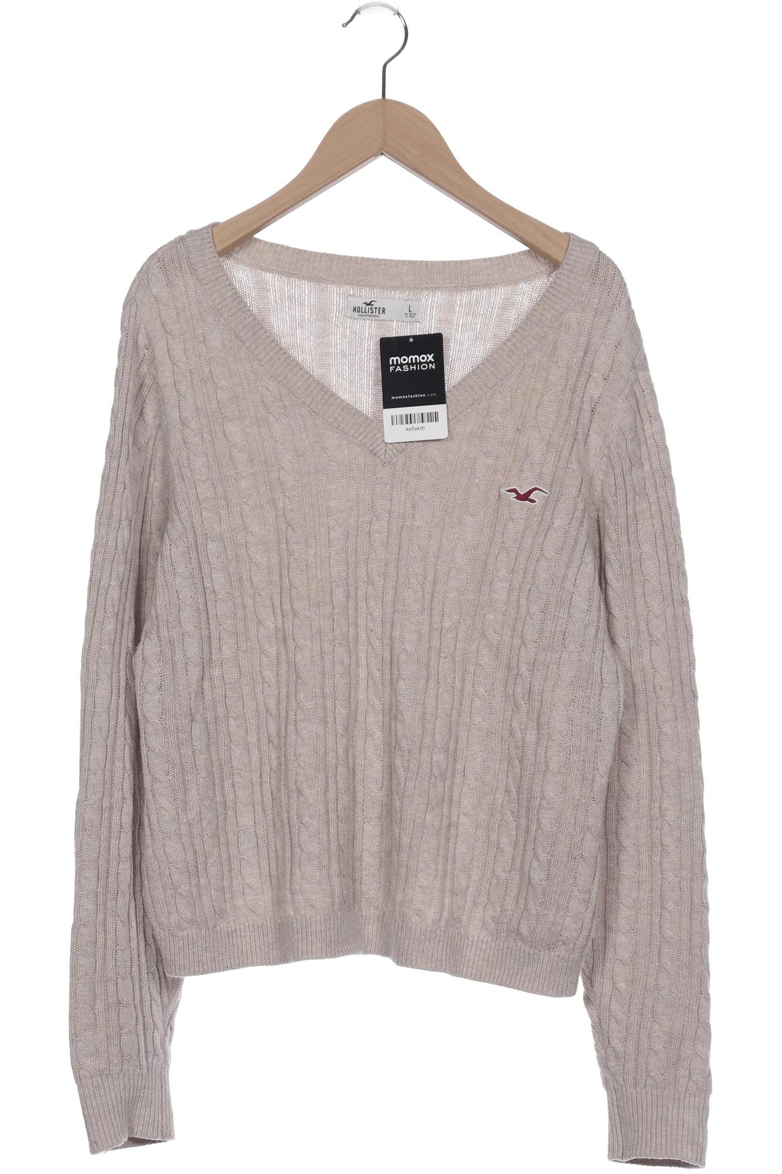 

Hollister Damen Pullover, beige, Gr. 42