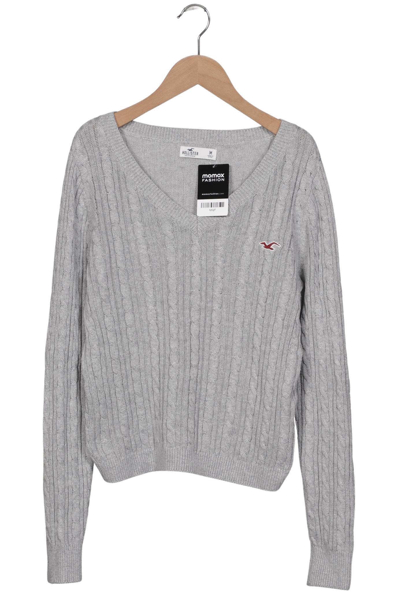 

Hollister Damen Pullover, grau, Gr. 38