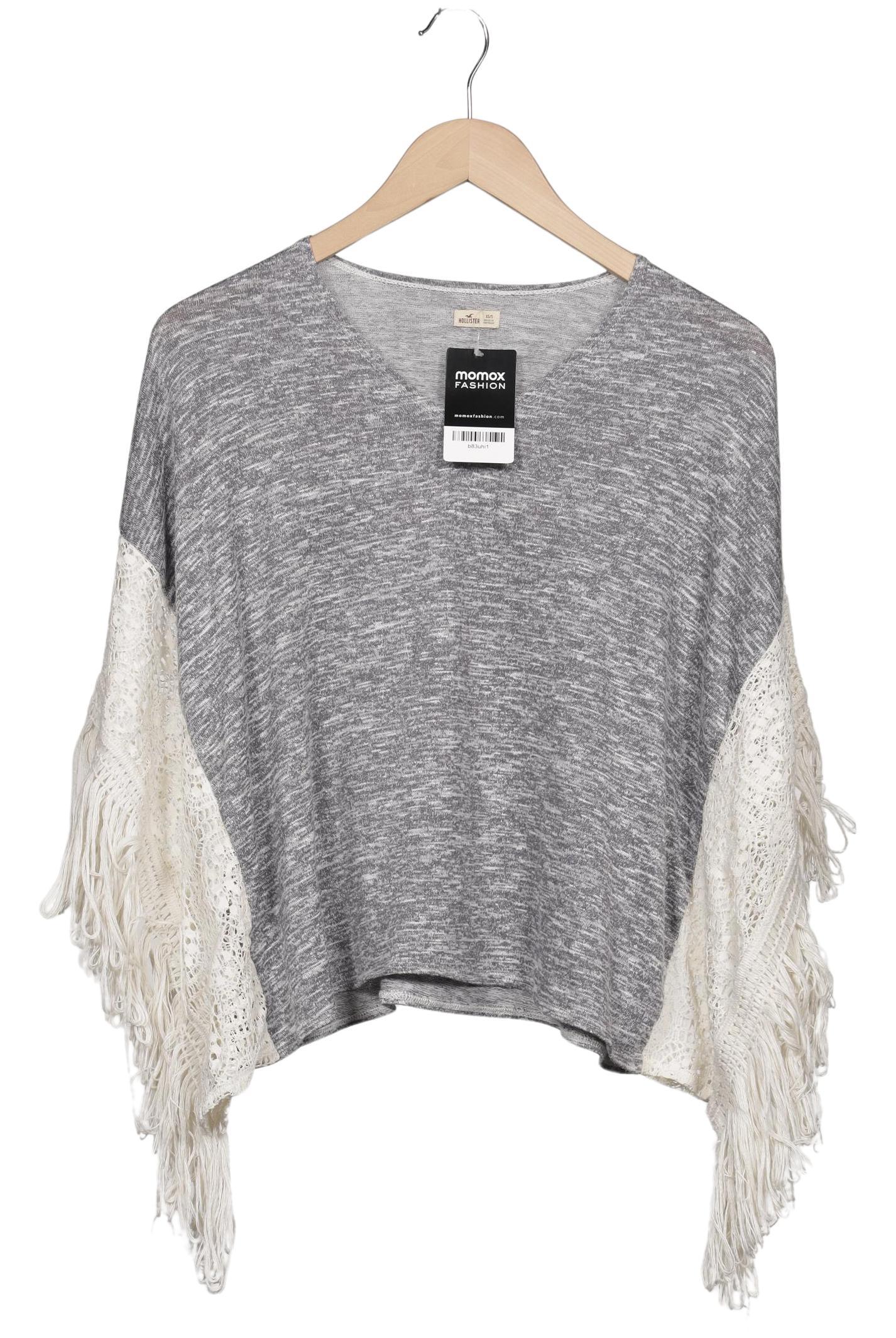 

Hollister Damen Pullover, grau, Gr. 34