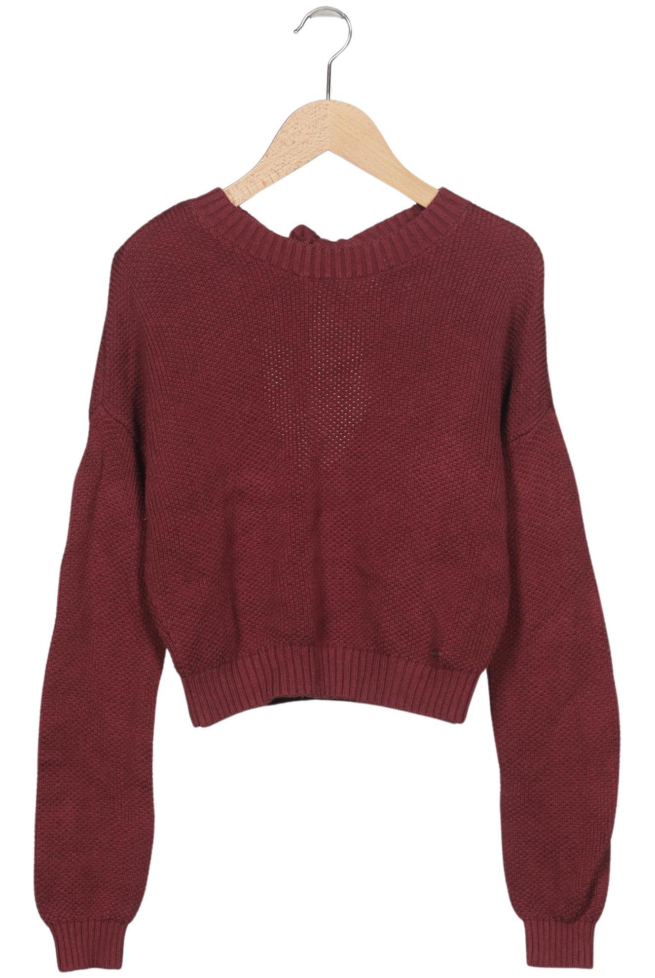 

Hollister Damen Pullover, bordeaux, Gr. 34