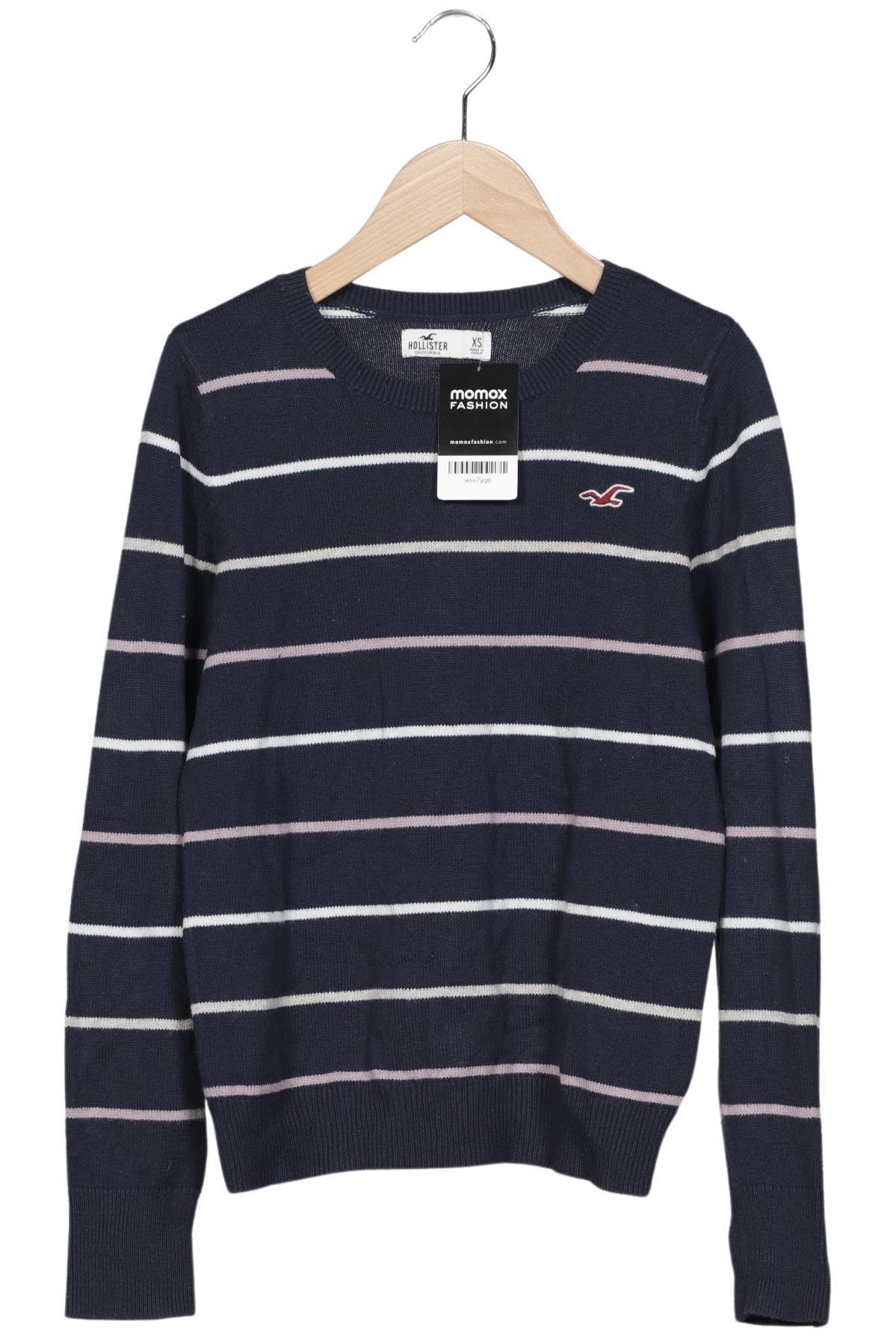 

Hollister Damen Pullover, marineblau, Gr. 34