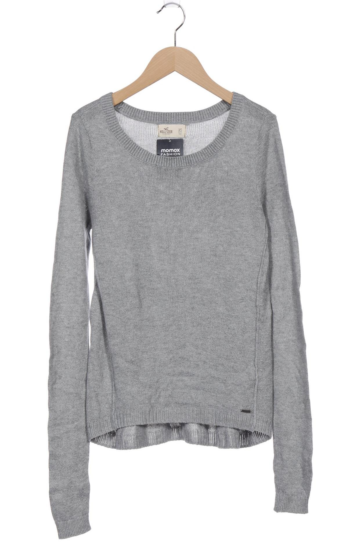 

Hollister Damen Pullover, grau, Gr. 34