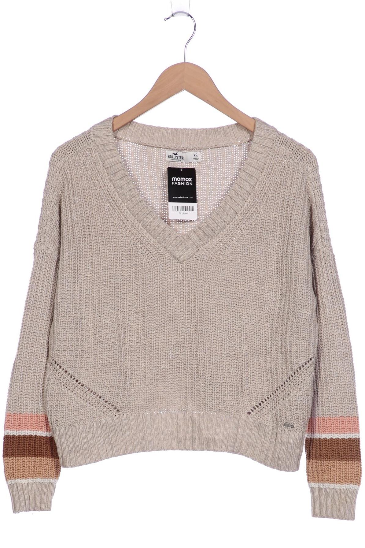 

Hollister Damen Pullover, beige, Gr. 34