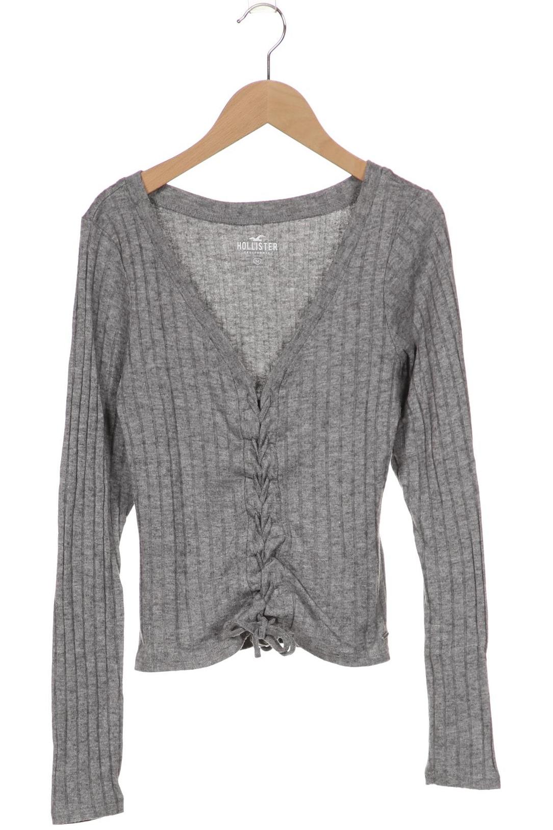 

Hollister Damen Pullover, grau