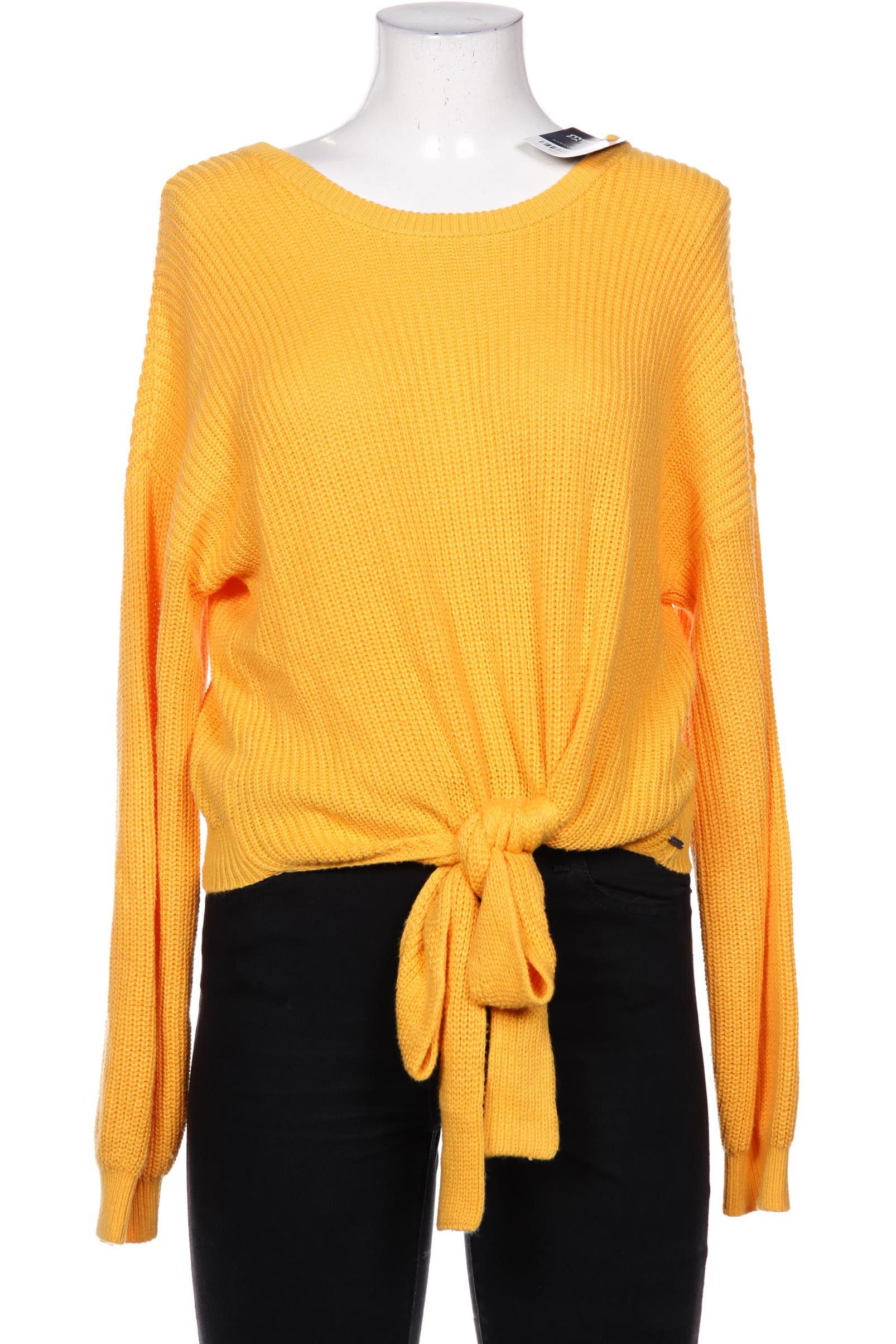 

Hollister Damen Pullover, gelb, Gr. 38