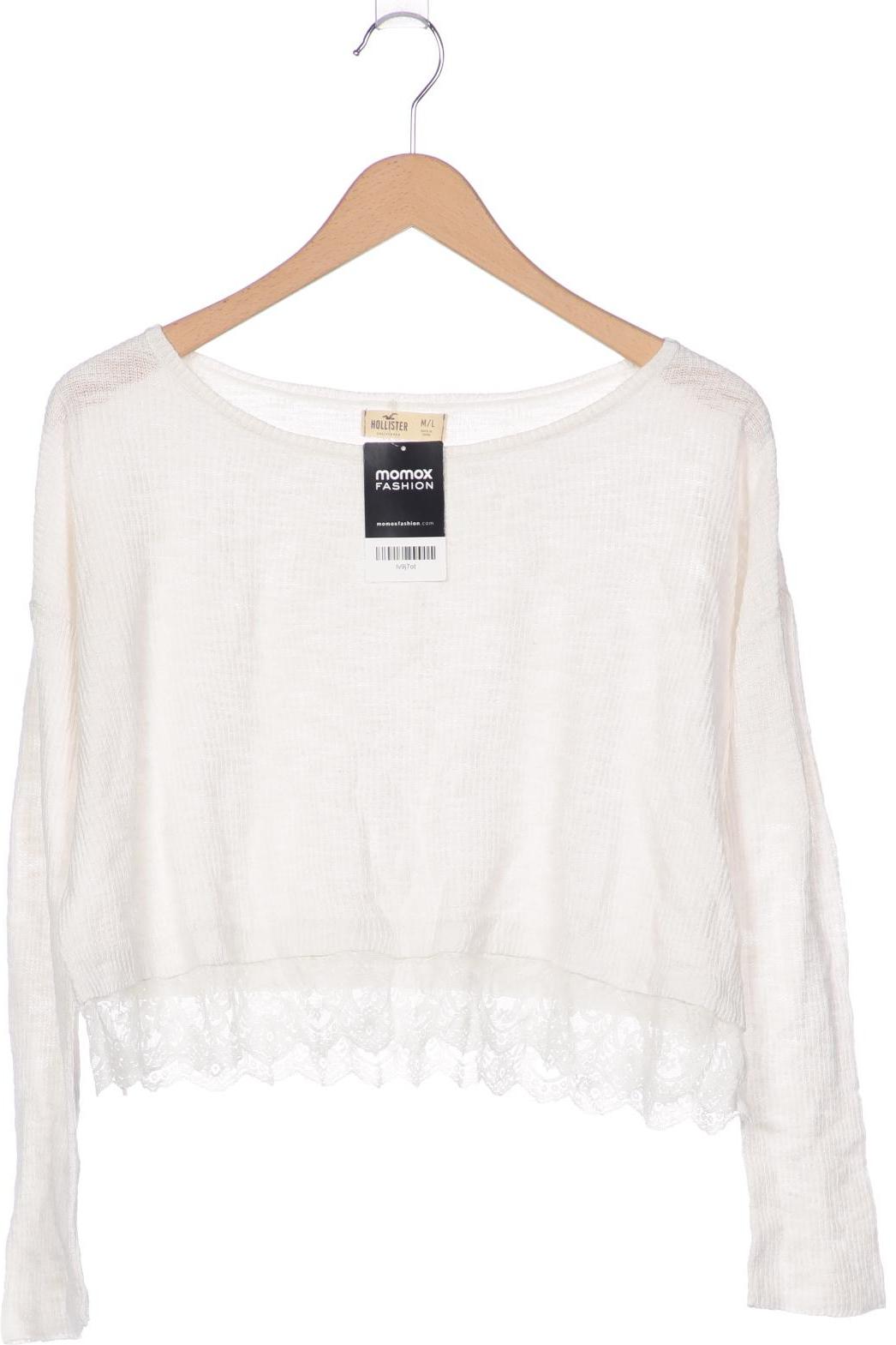 

Hollister Damen Pullover, cremeweiß, Gr. 38
