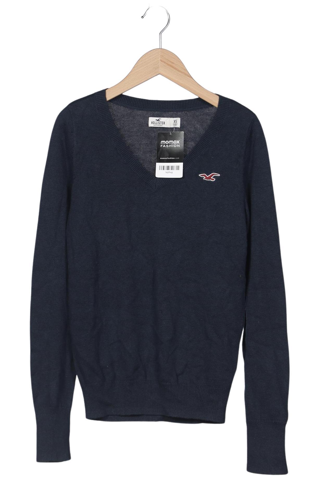 

Hollister Damen Pullover, marineblau, Gr. 34