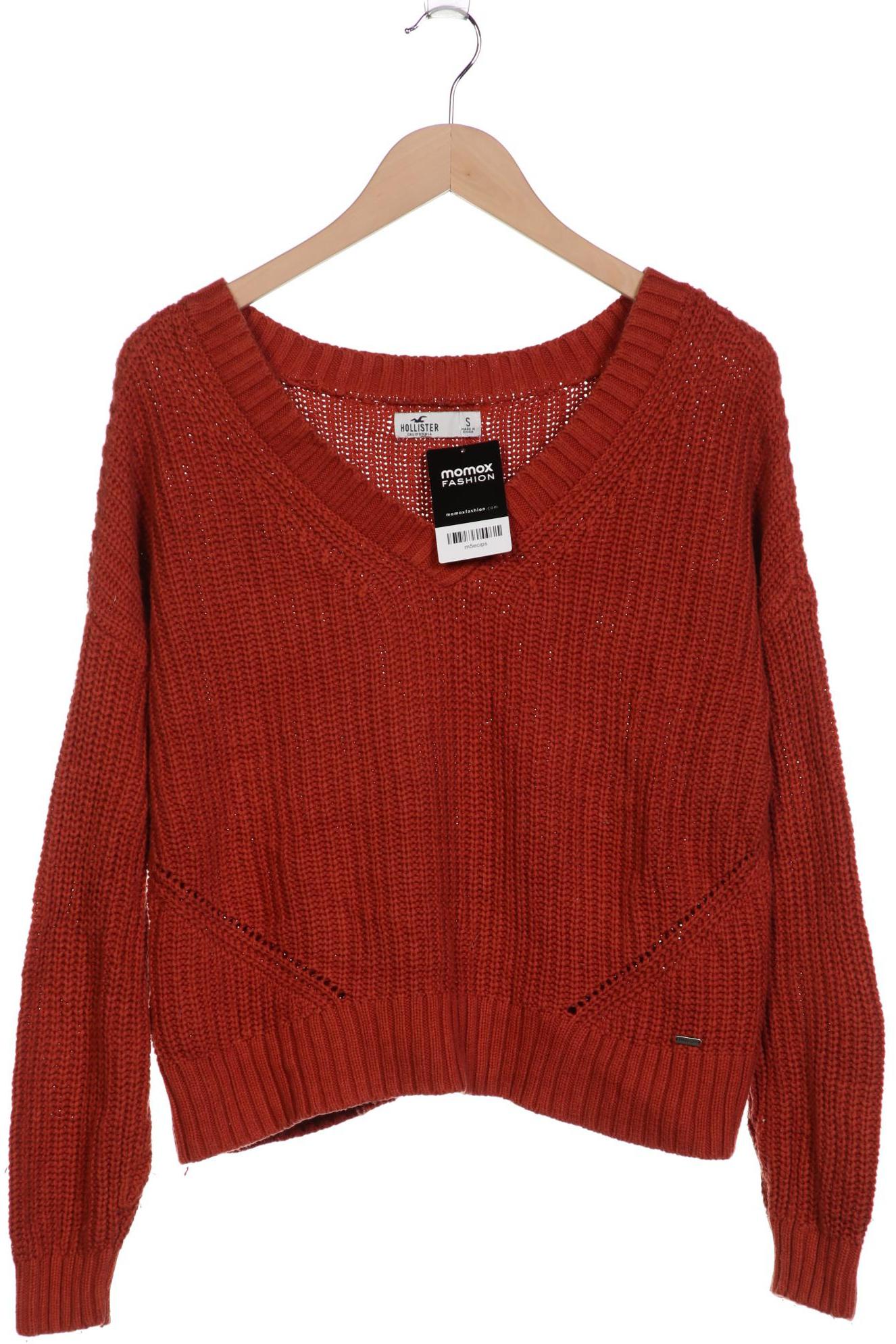 

Hollister Damen Pullover, rot, Gr. 36