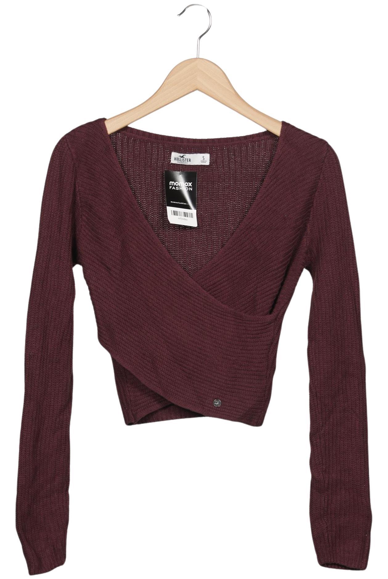 

Hollister Damen Pullover, bordeaux, Gr. 36
