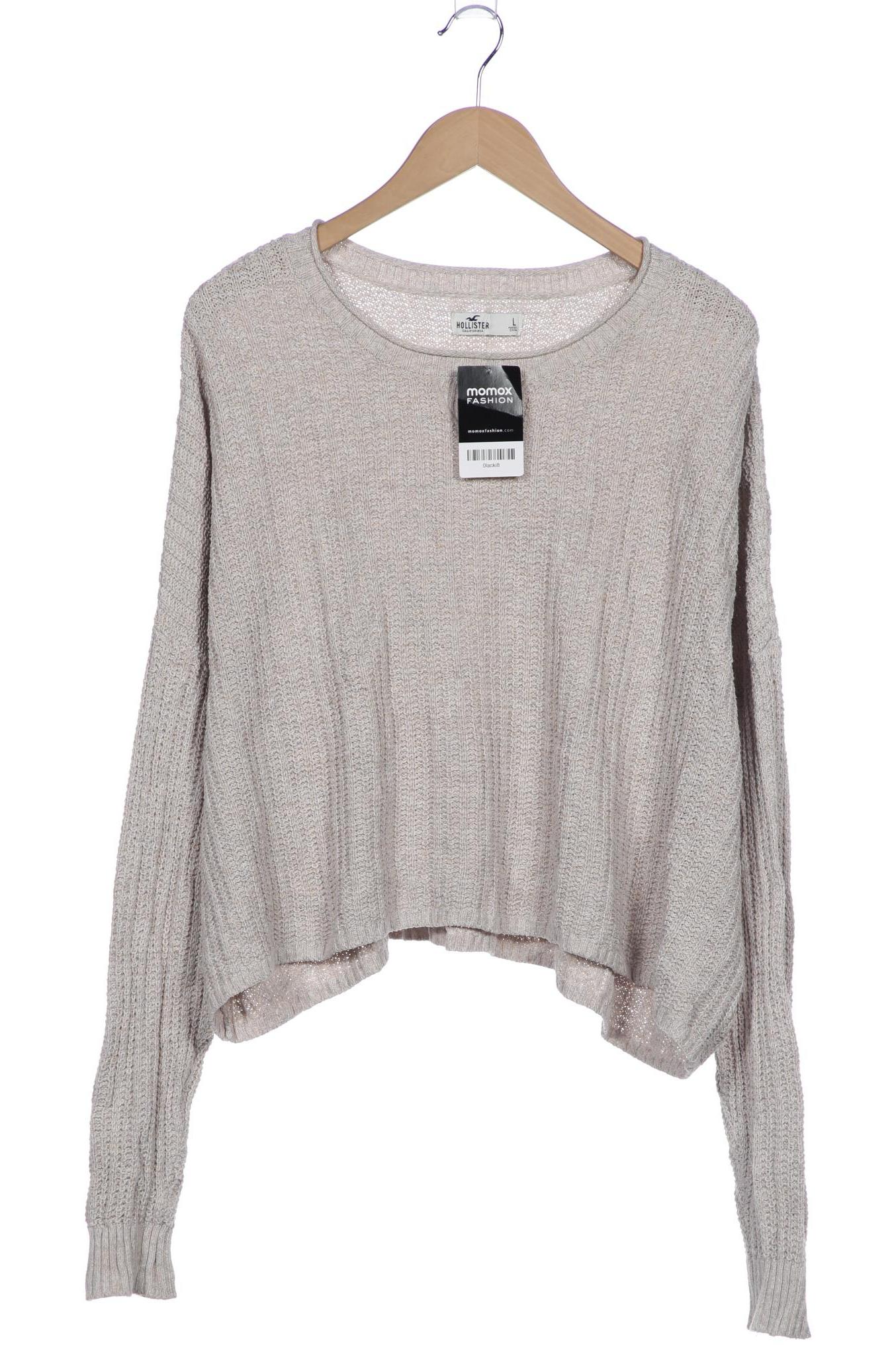 

Hollister Damen Pullover, beige, Gr. 42