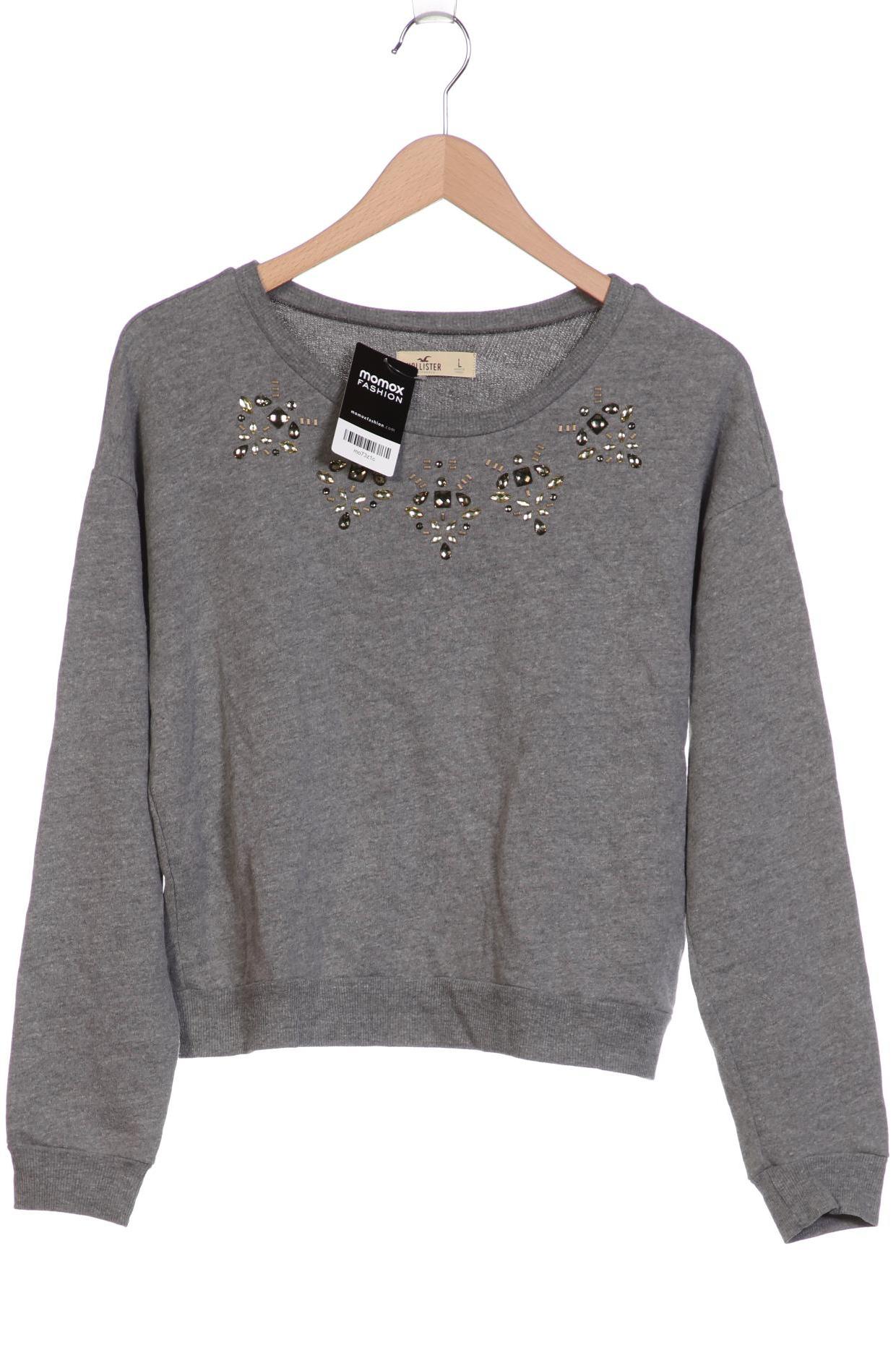

Hollister Damen Pullover, grau, Gr. 42