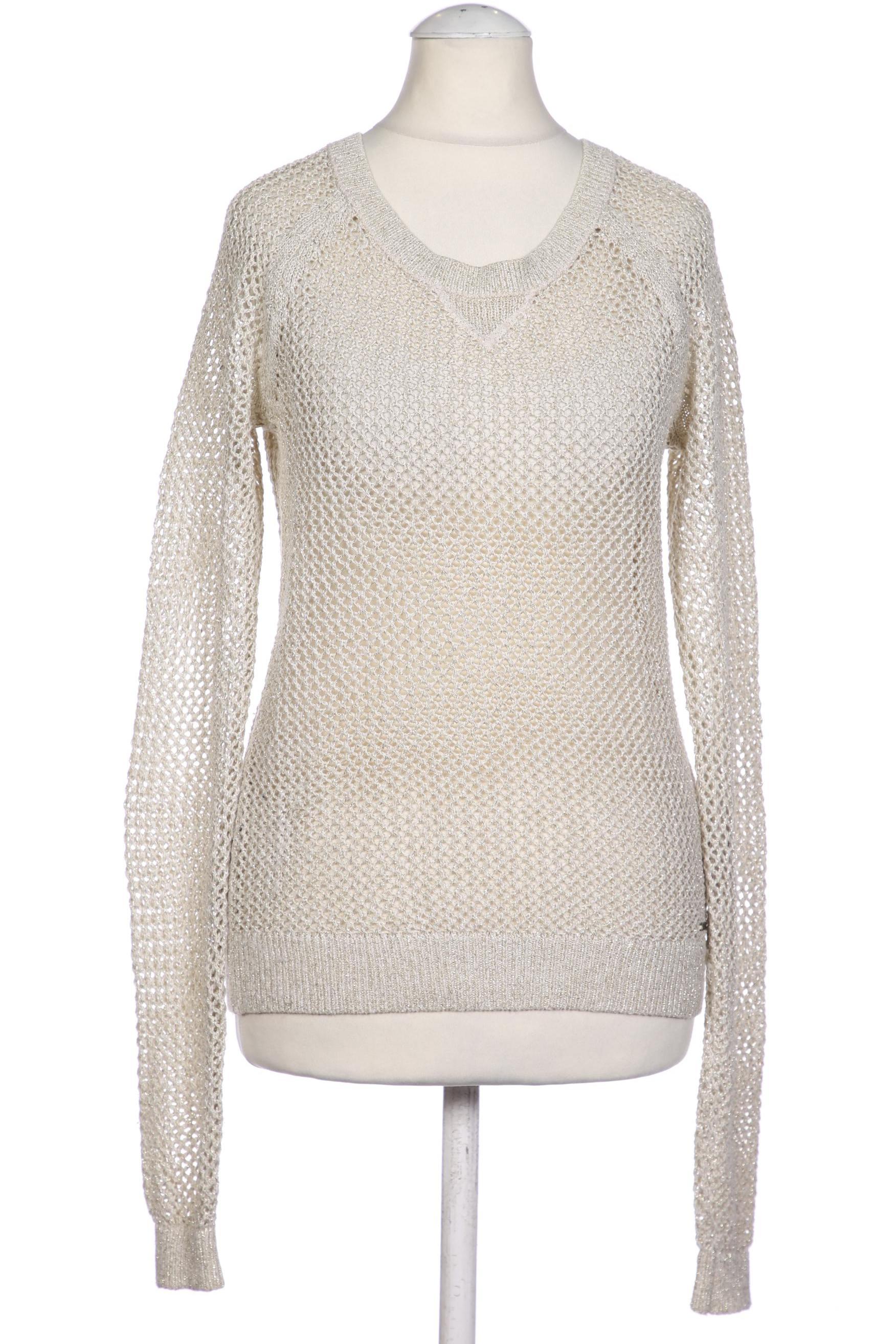 

Hollister Damen Pullover, cremeweiß, Gr. 34