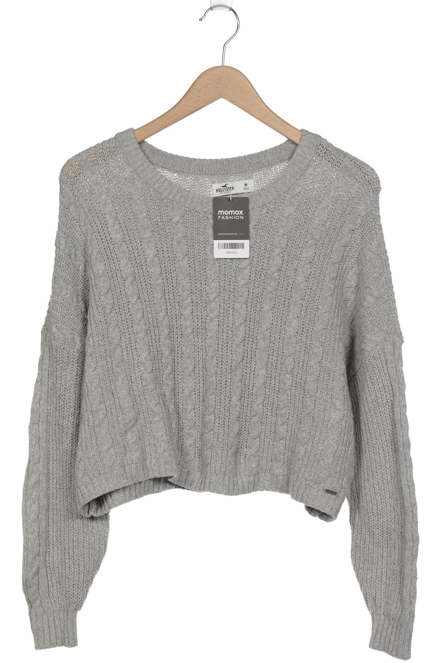 

Hollister Damen Pullover, grau, Gr. 38