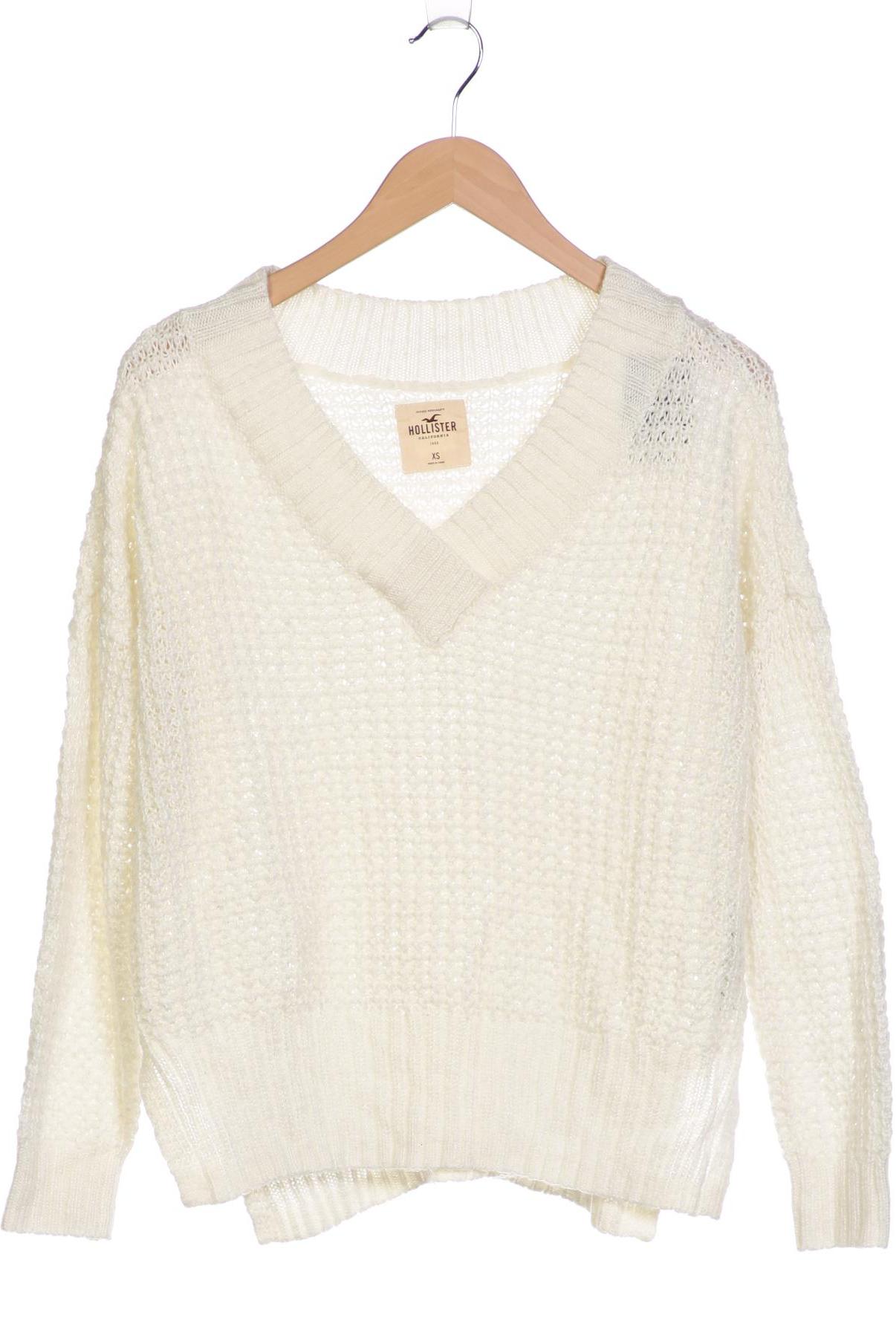 

Hollister Damen Pullover, weiß, Gr. 34