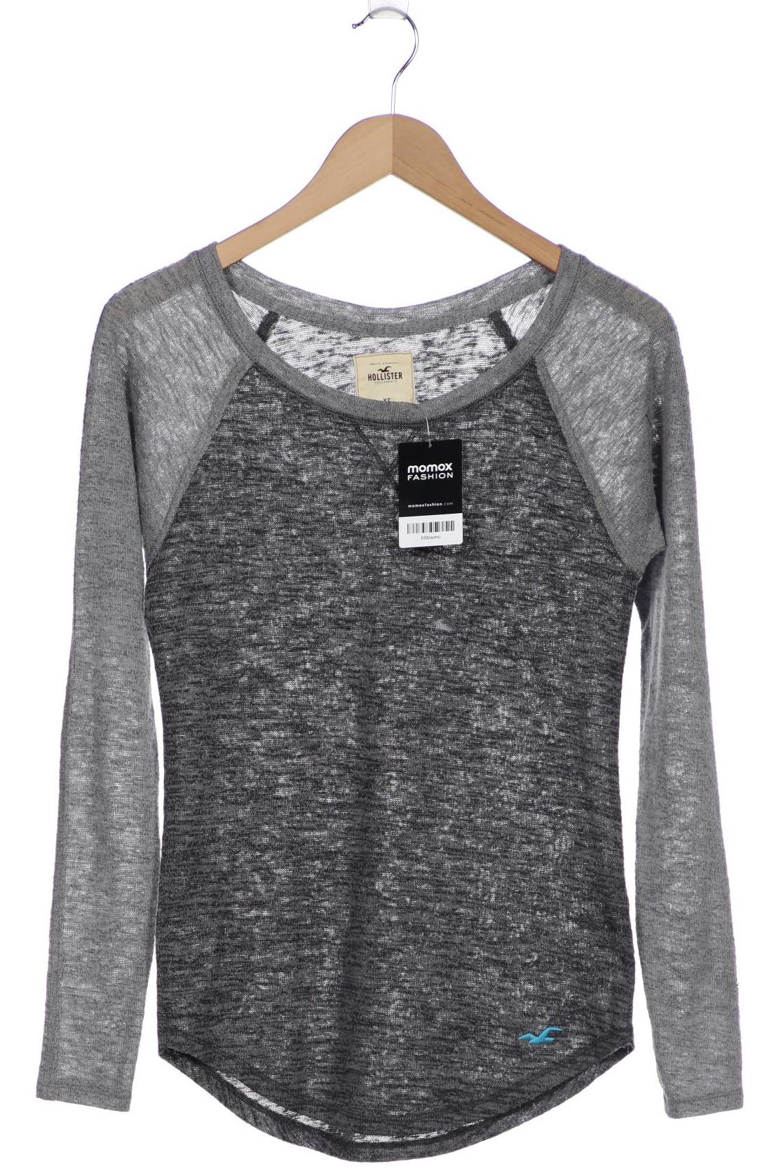 

Hollister Damen Pullover, grau, Gr. 34