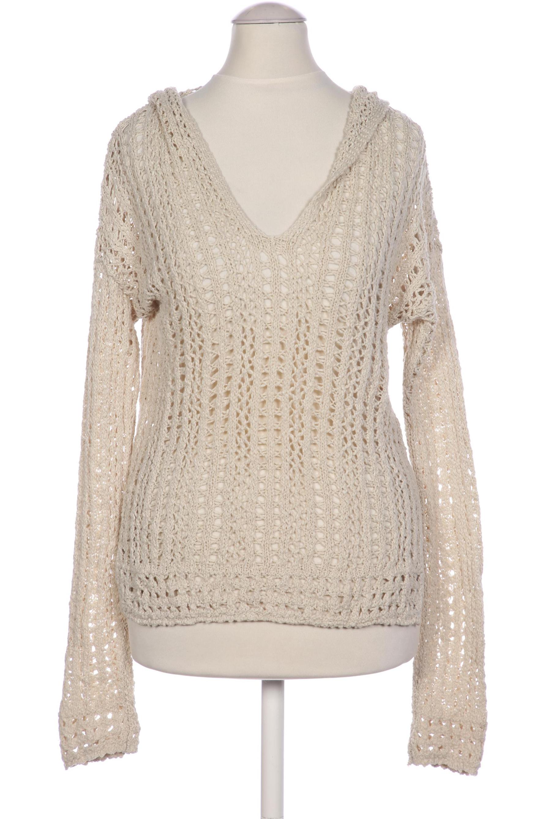 

Hollister Damen Pullover, cremeweiß, Gr. 34