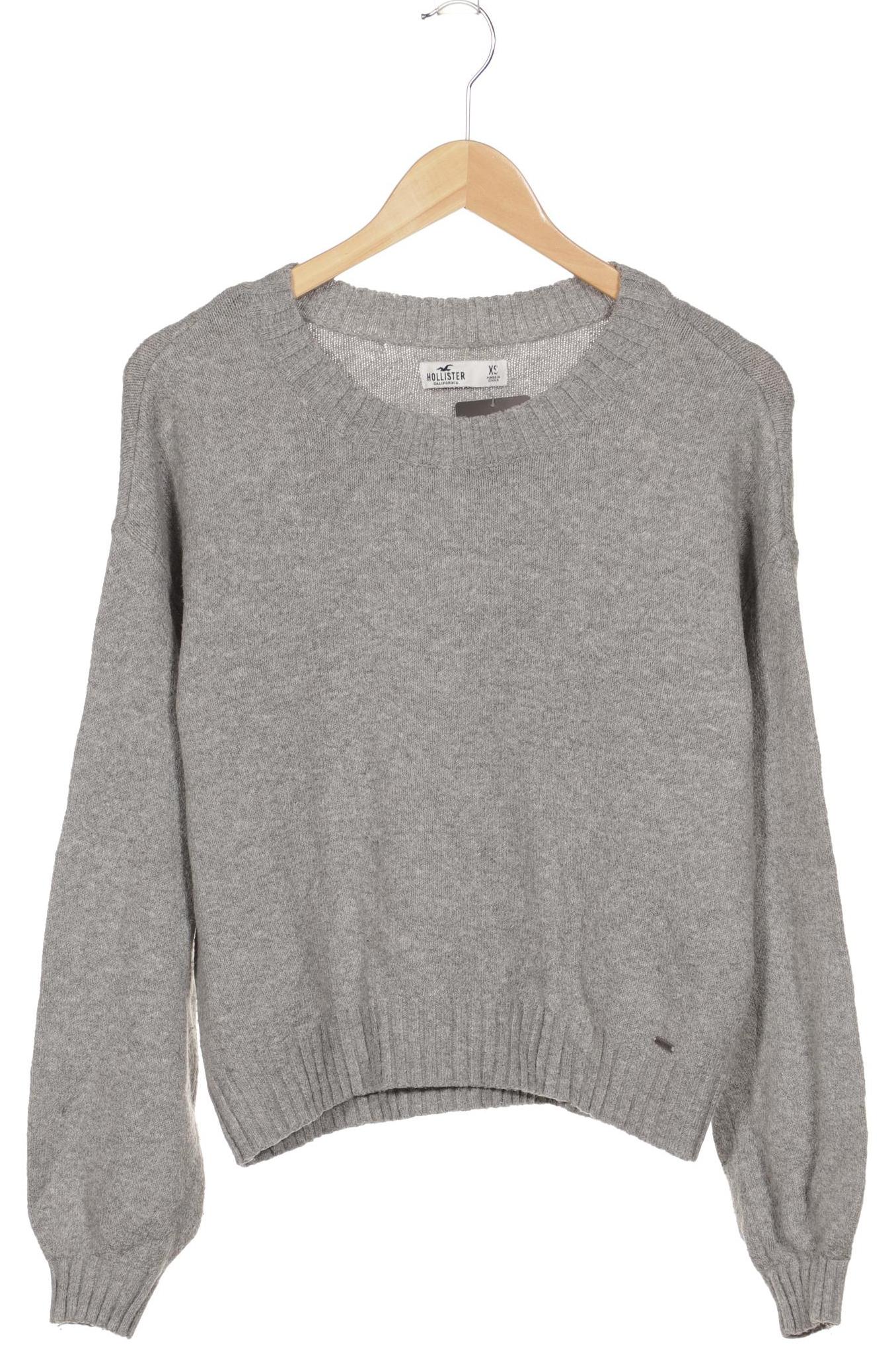 

Hollister Damen Pullover, grau, Gr. 34