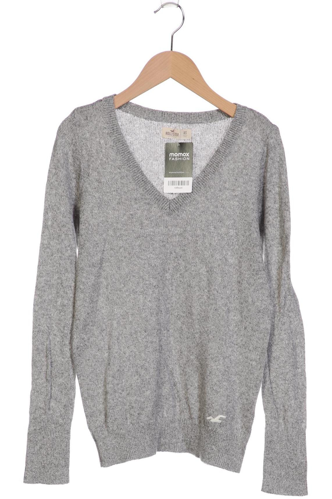 

Hollister Damen Pullover, grau, Gr. 34