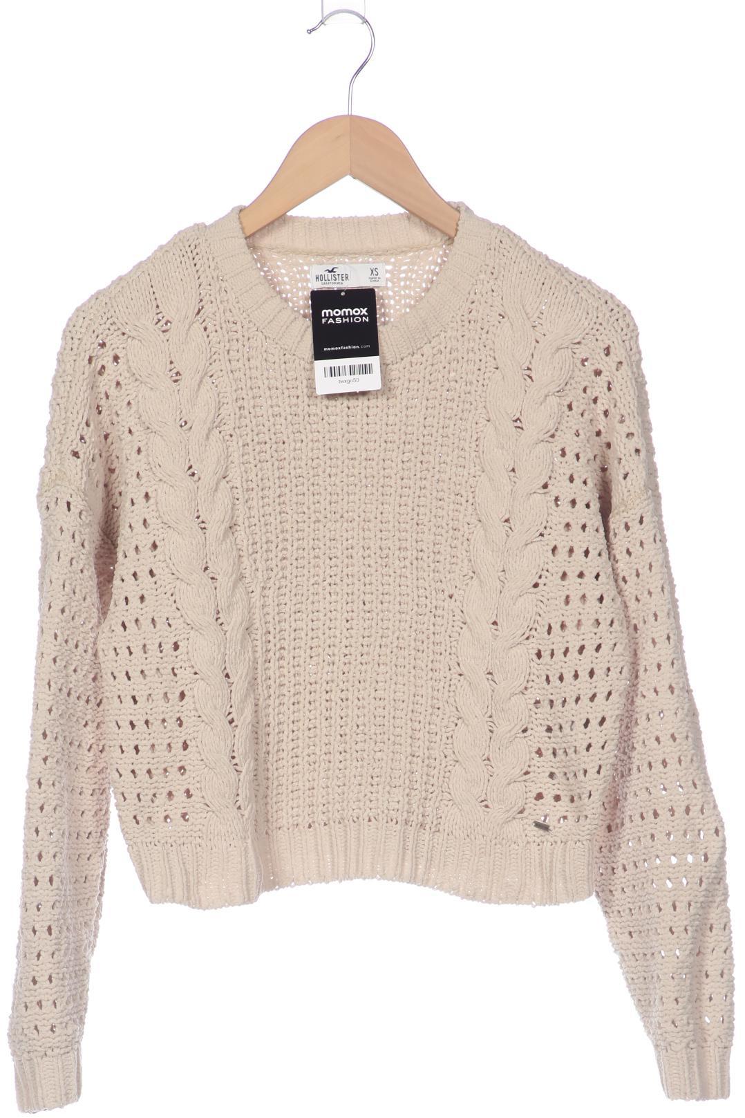 

Hollister Damen Pullover, beige, Gr. 34