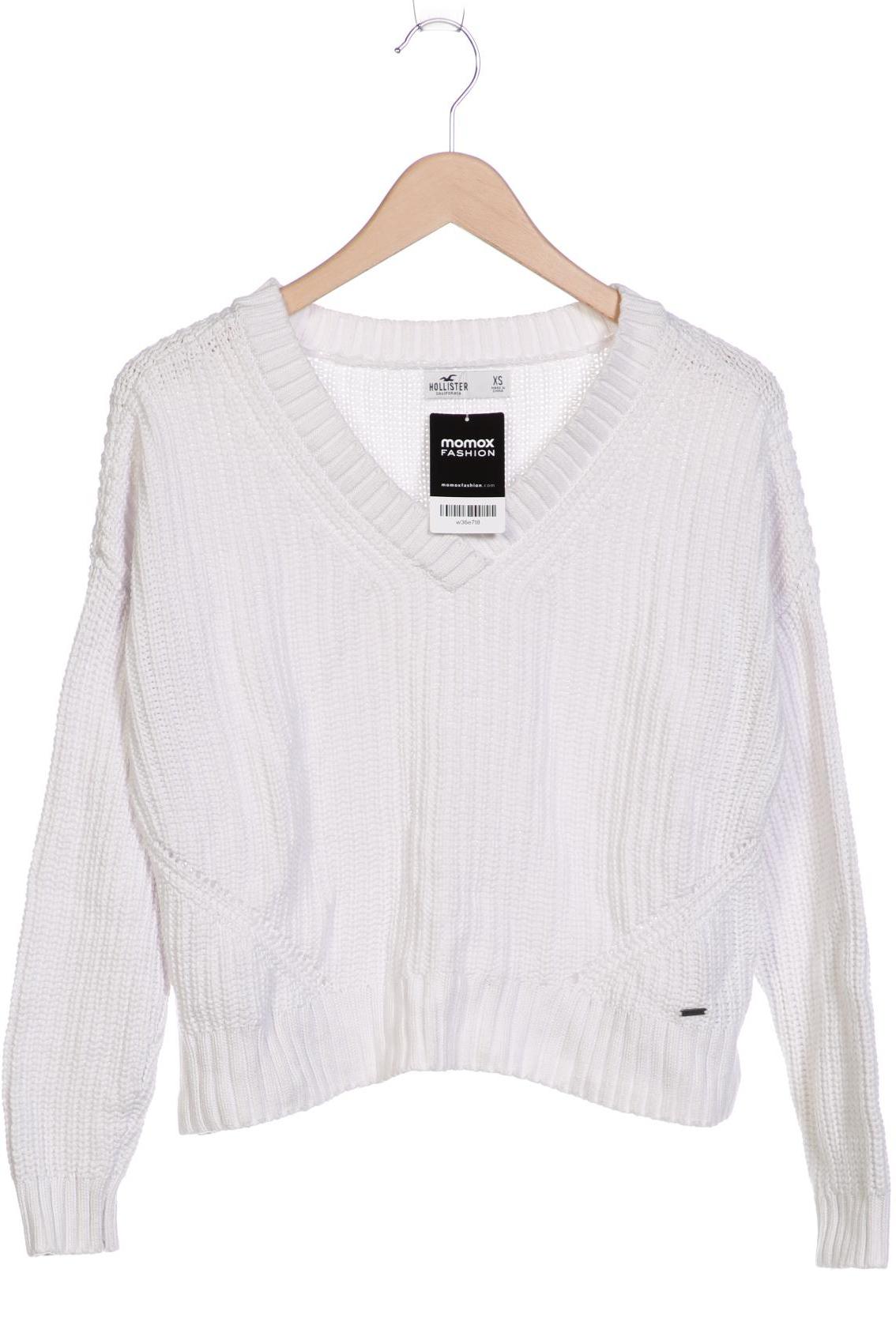 

Hollister Damen Pullover, weiß