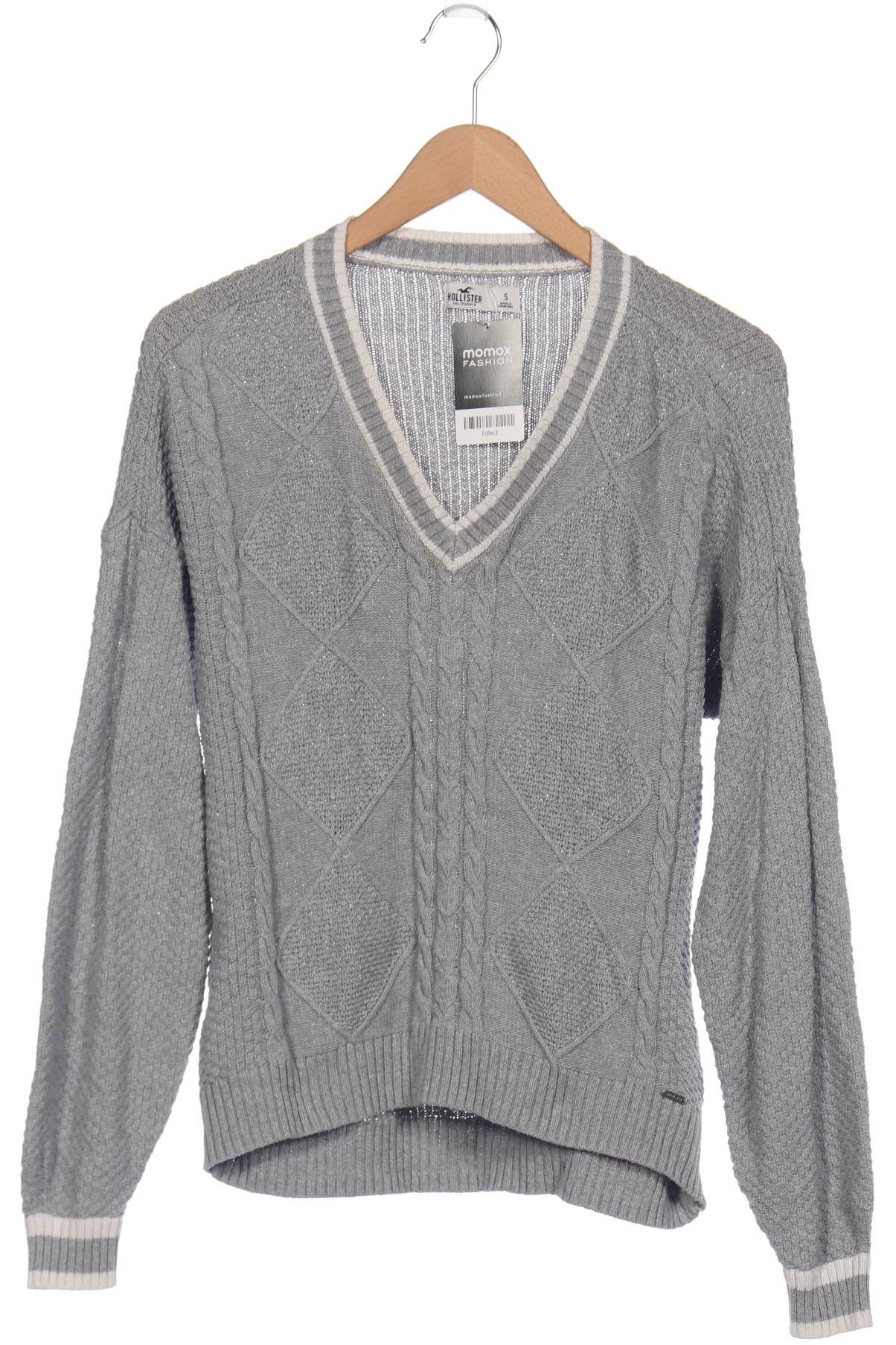 

Hollister Damen Pullover, grau