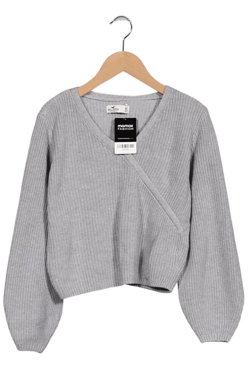 

Hollister Damen Pullover, grau, Gr. 34