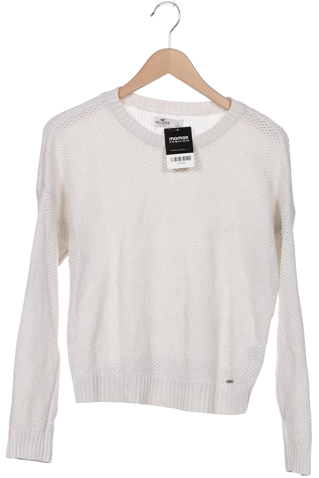 

Hollister Damen Pullover, weiß, Gr. 42