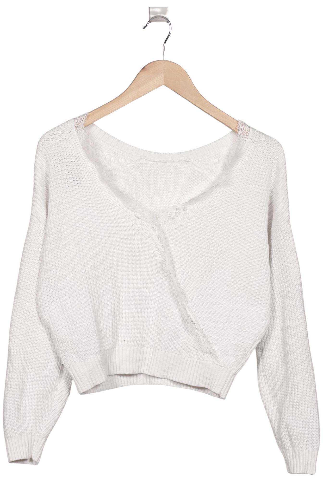 

Hollister Damen Pullover, weiß, Gr. 36