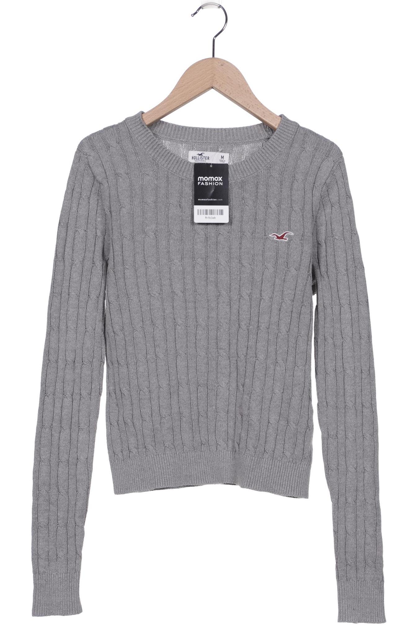 

Hollister Damen Pullover, grau, Gr. 38