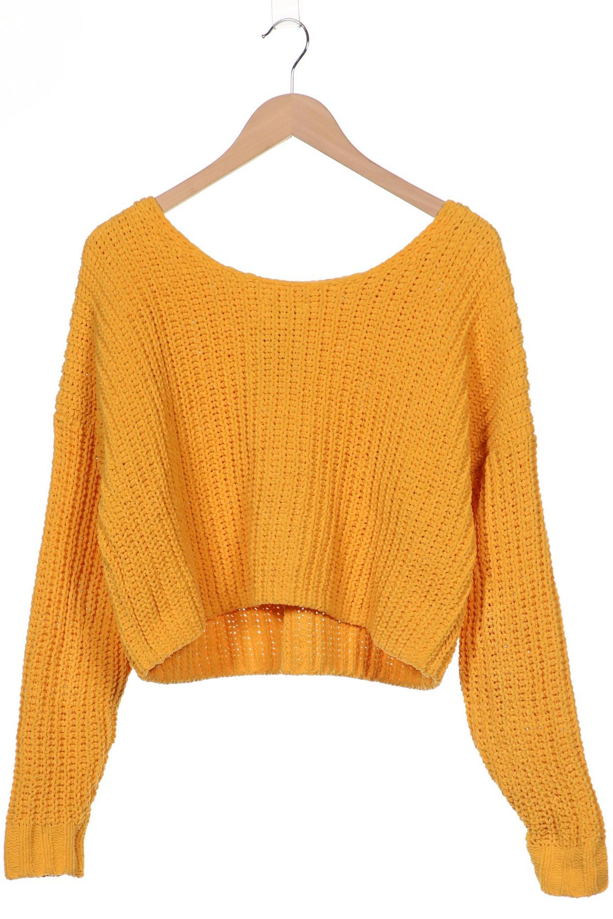 

Hollister Damen Pullover, gelb, Gr. 34