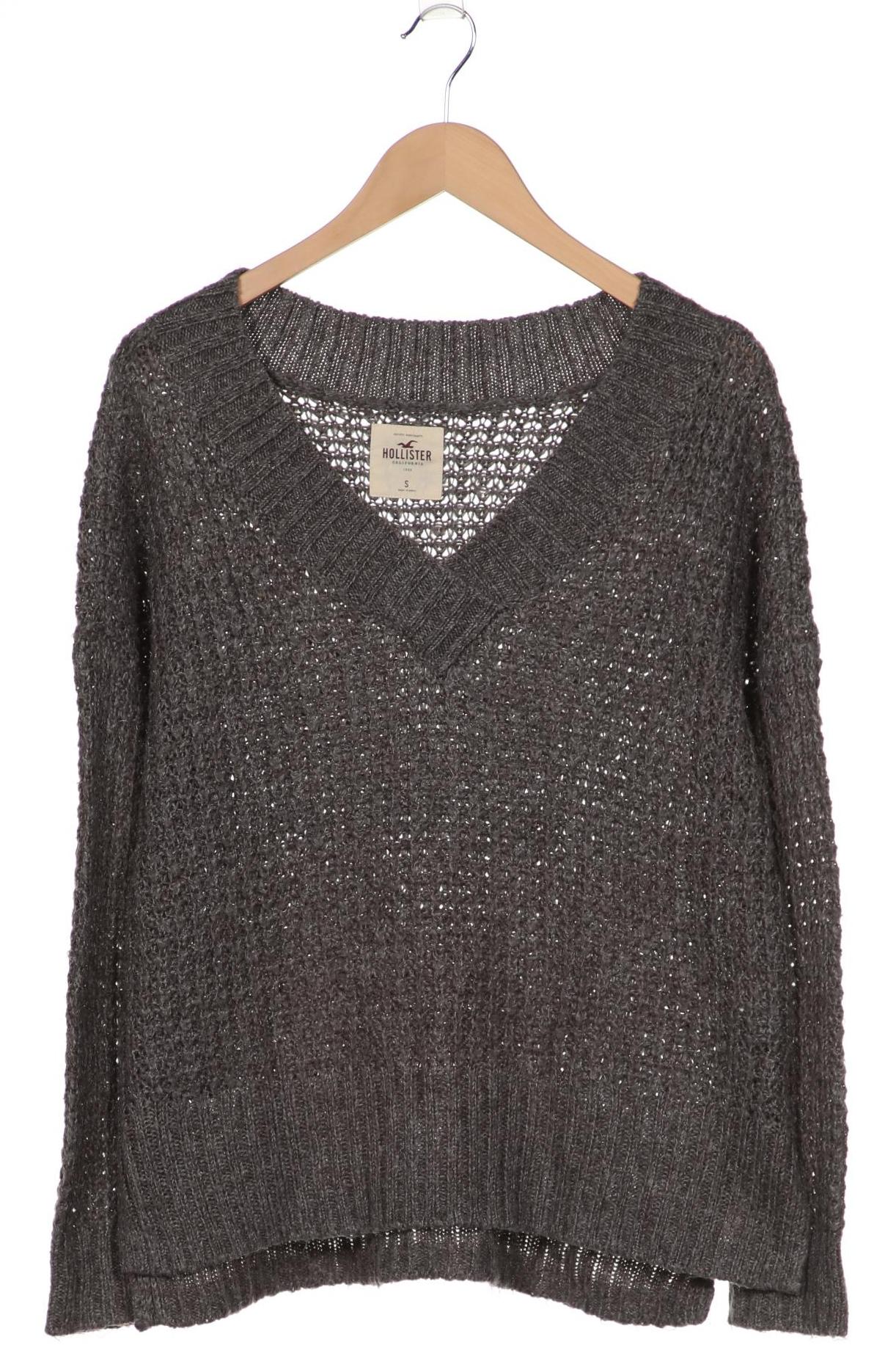 

Hollister Damen Pullover, grau