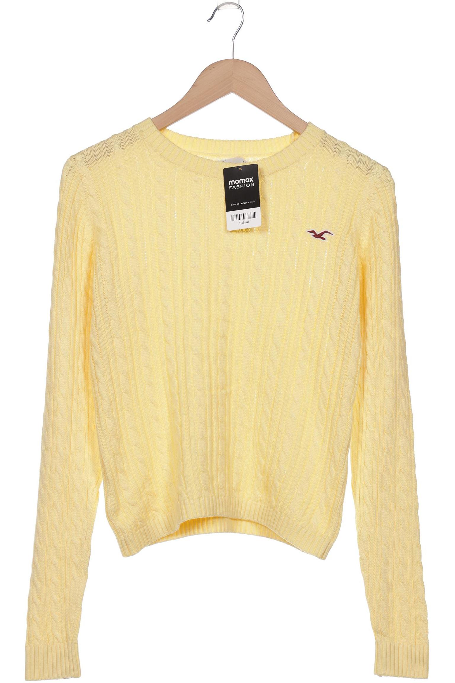 

Hollister Damen Pullover, gelb, Gr. 38