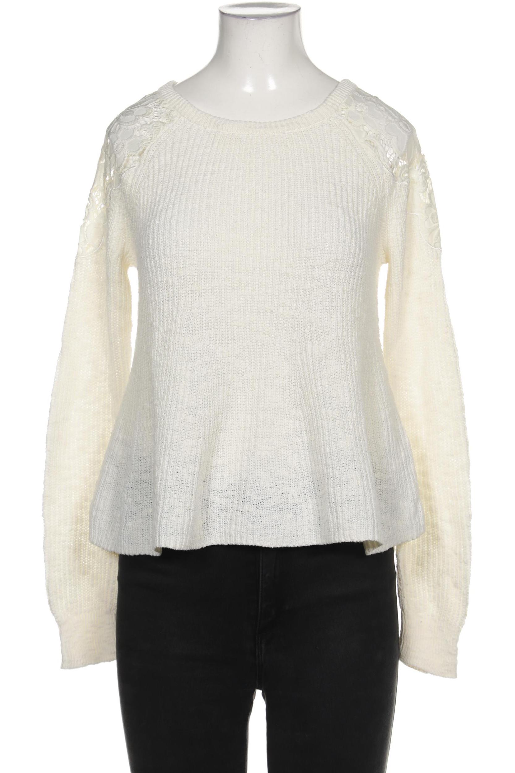 

Hollister Damen Pullover, cremeweiß, Gr. 36