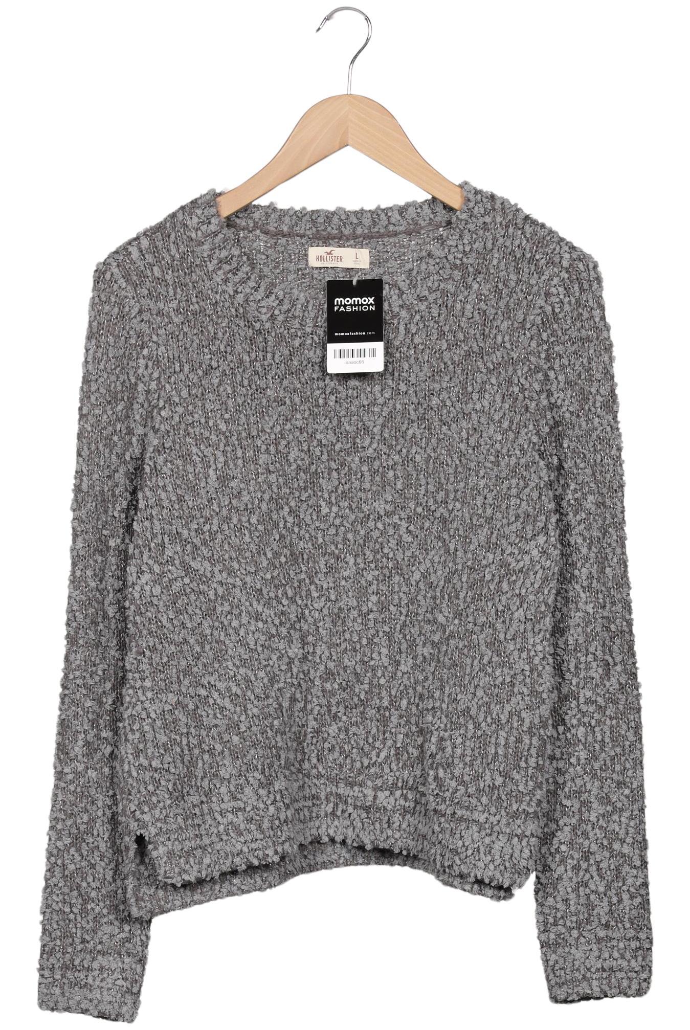 

Hollister Damen Pullover, grau, Gr. 42