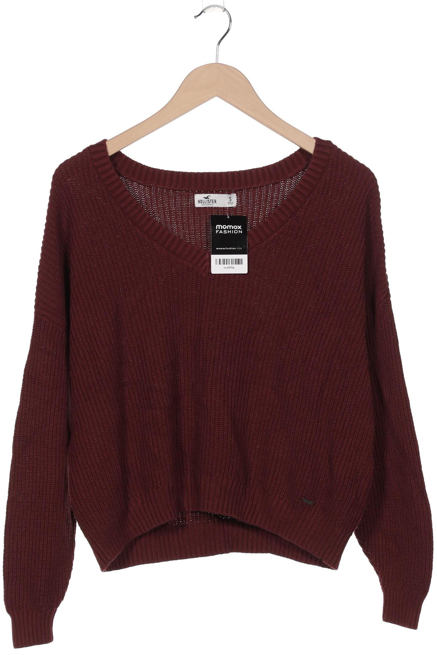 

Hollister Damen Pullover, bordeaux, Gr. 36