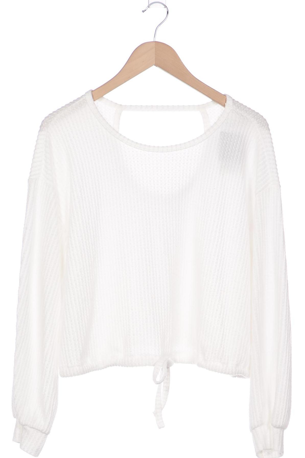 

Hollister Damen Pullover, weiß, Gr. 36