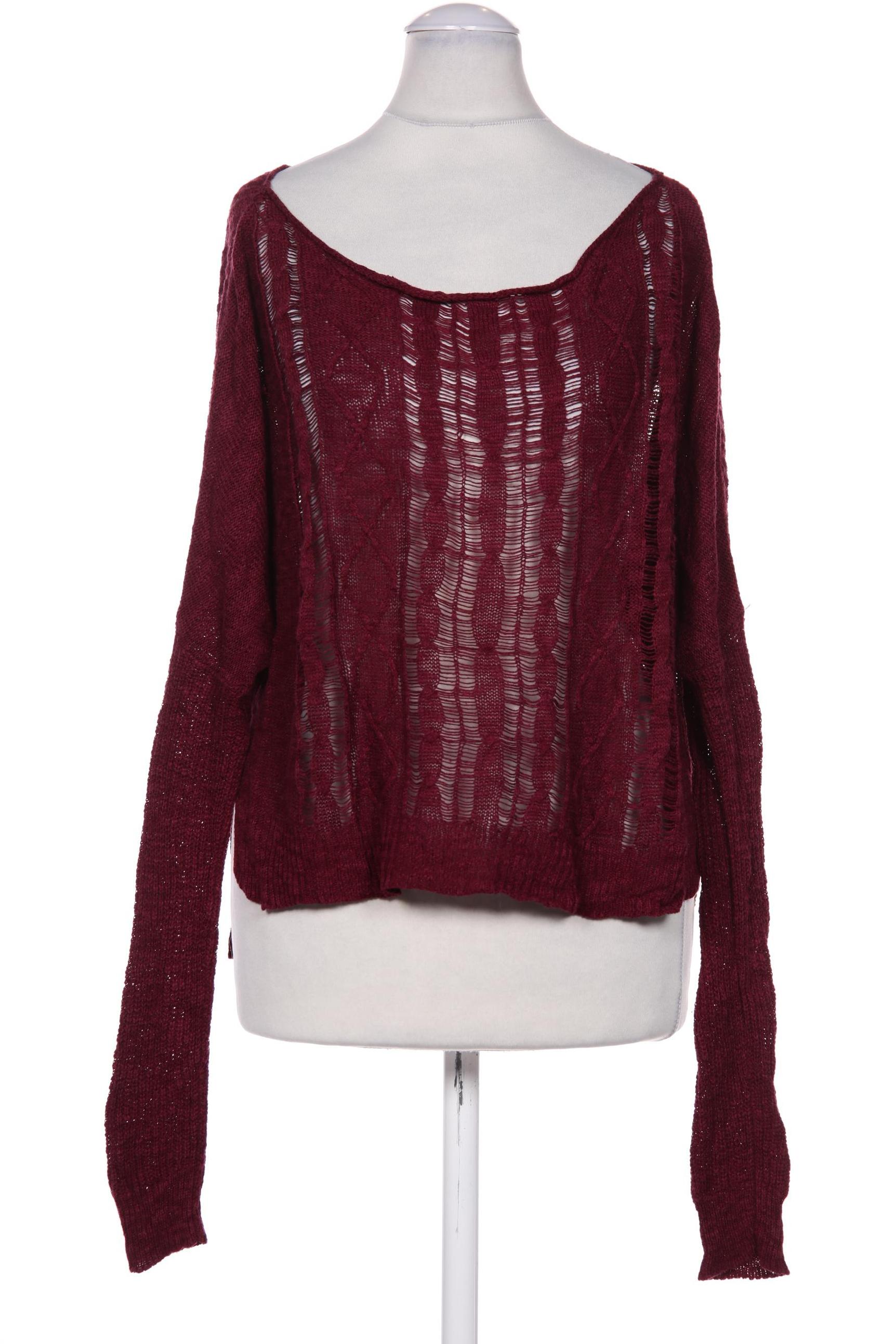 

Hollister Damen Pullover, bordeaux, Gr. 34